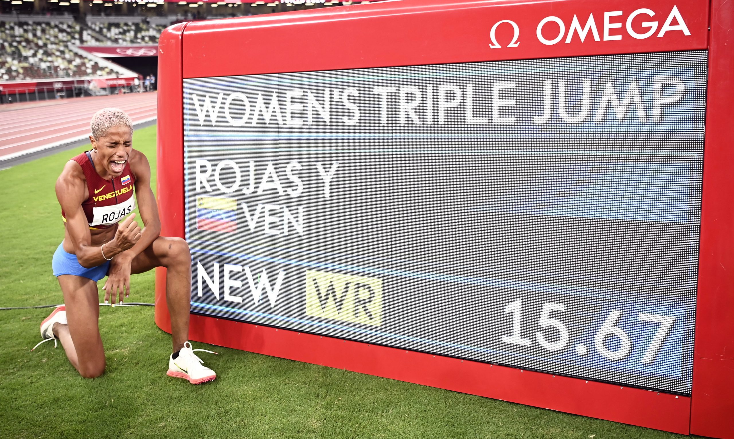 Triplo salto: Yulimar Rojas bateu recorde mundial por 17 centímetros