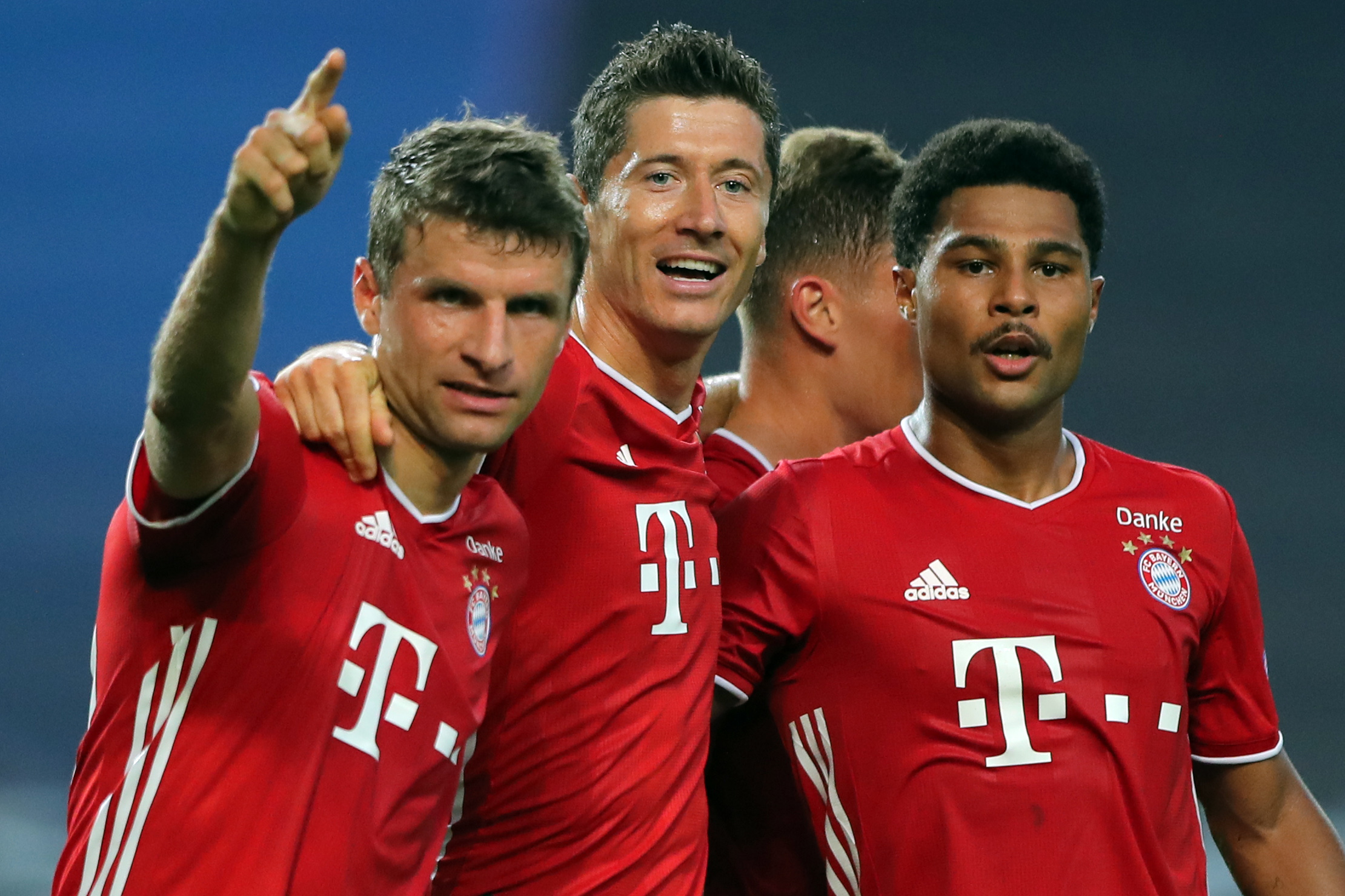 Eram 11 contra 11, e no final ganhou o Bayern
