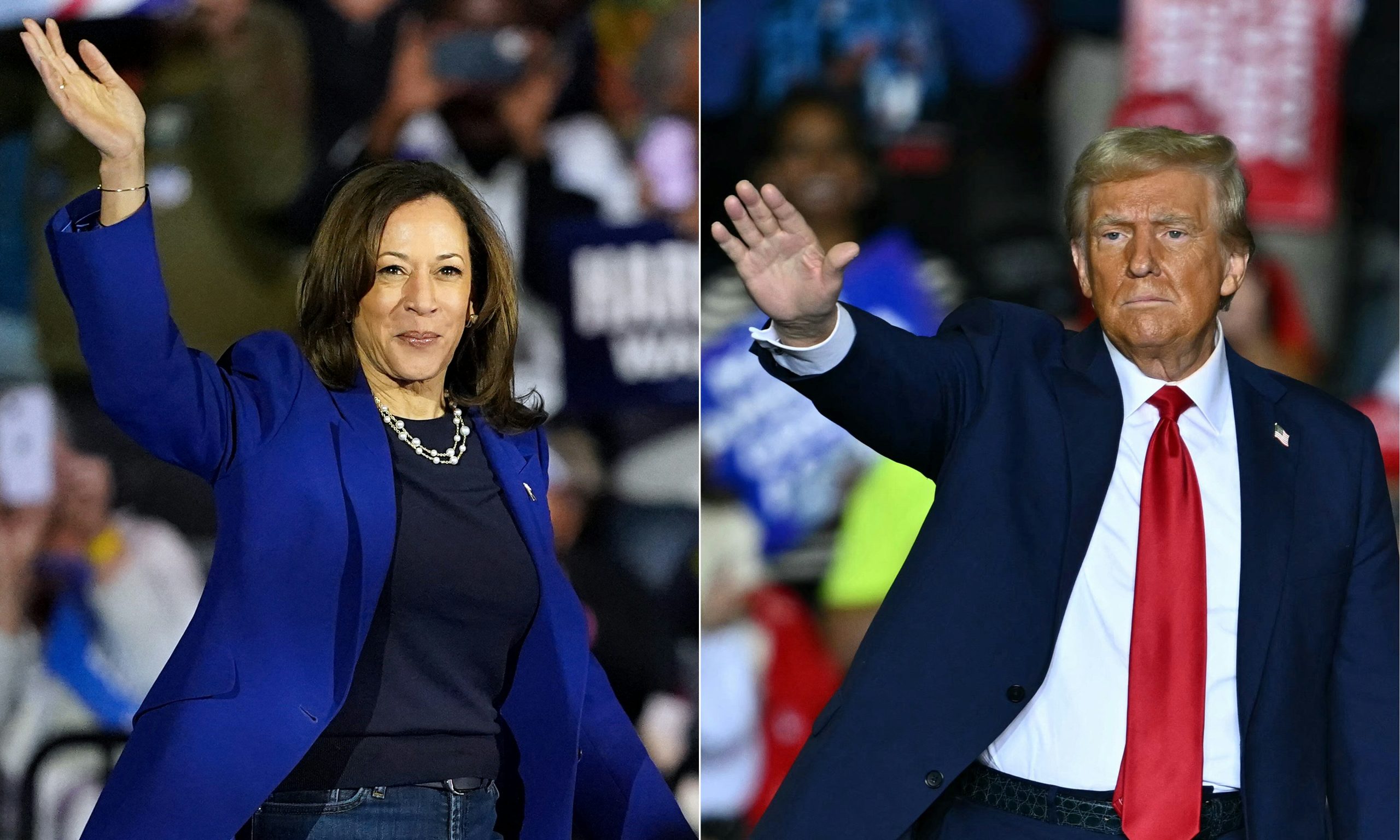 Primeira urna apurada: Kamala e Trump empatam em comunidade de New Hampshire
