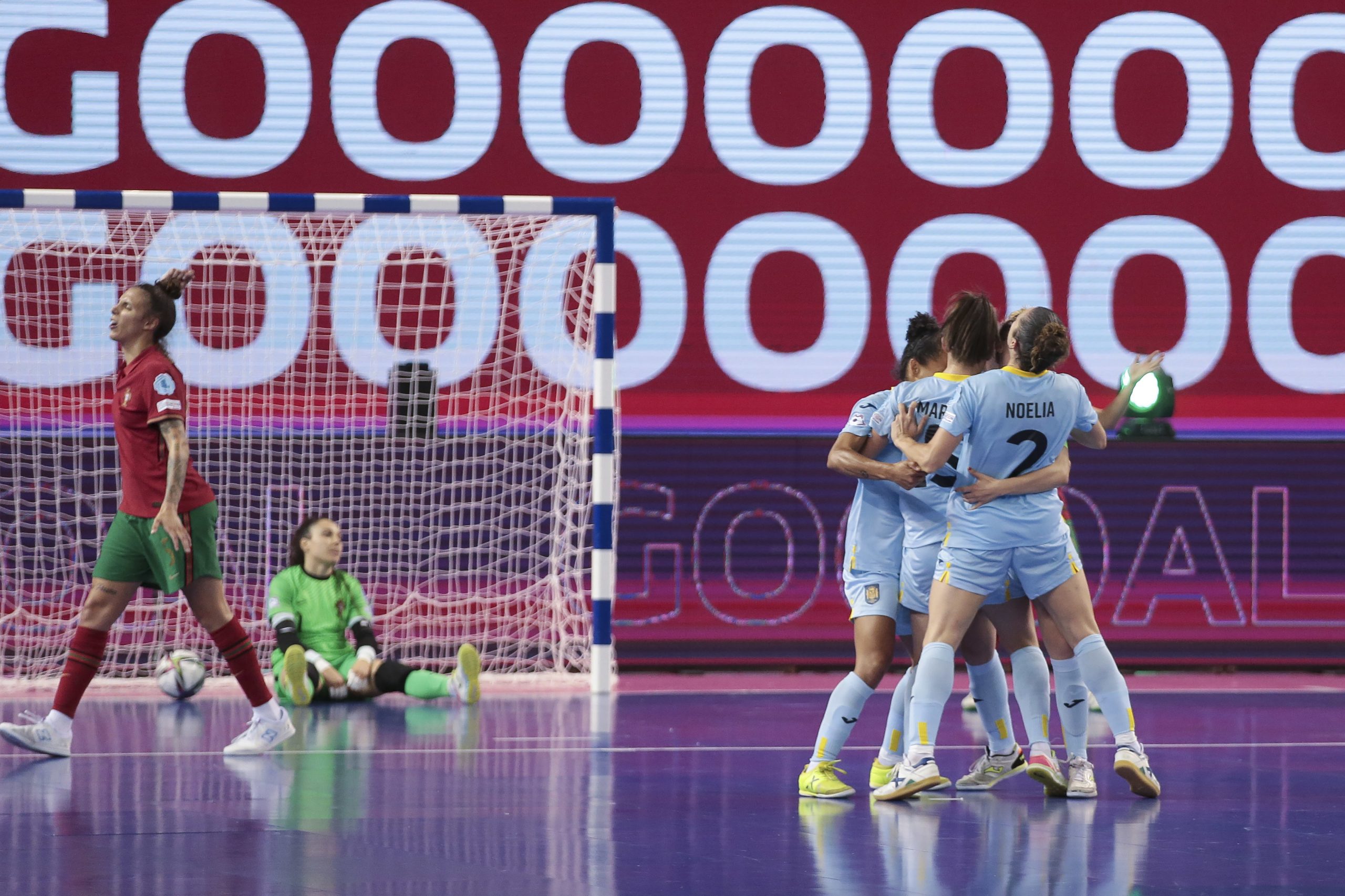 Espanha vence Portugal e revalida título europeu de futsal feminino