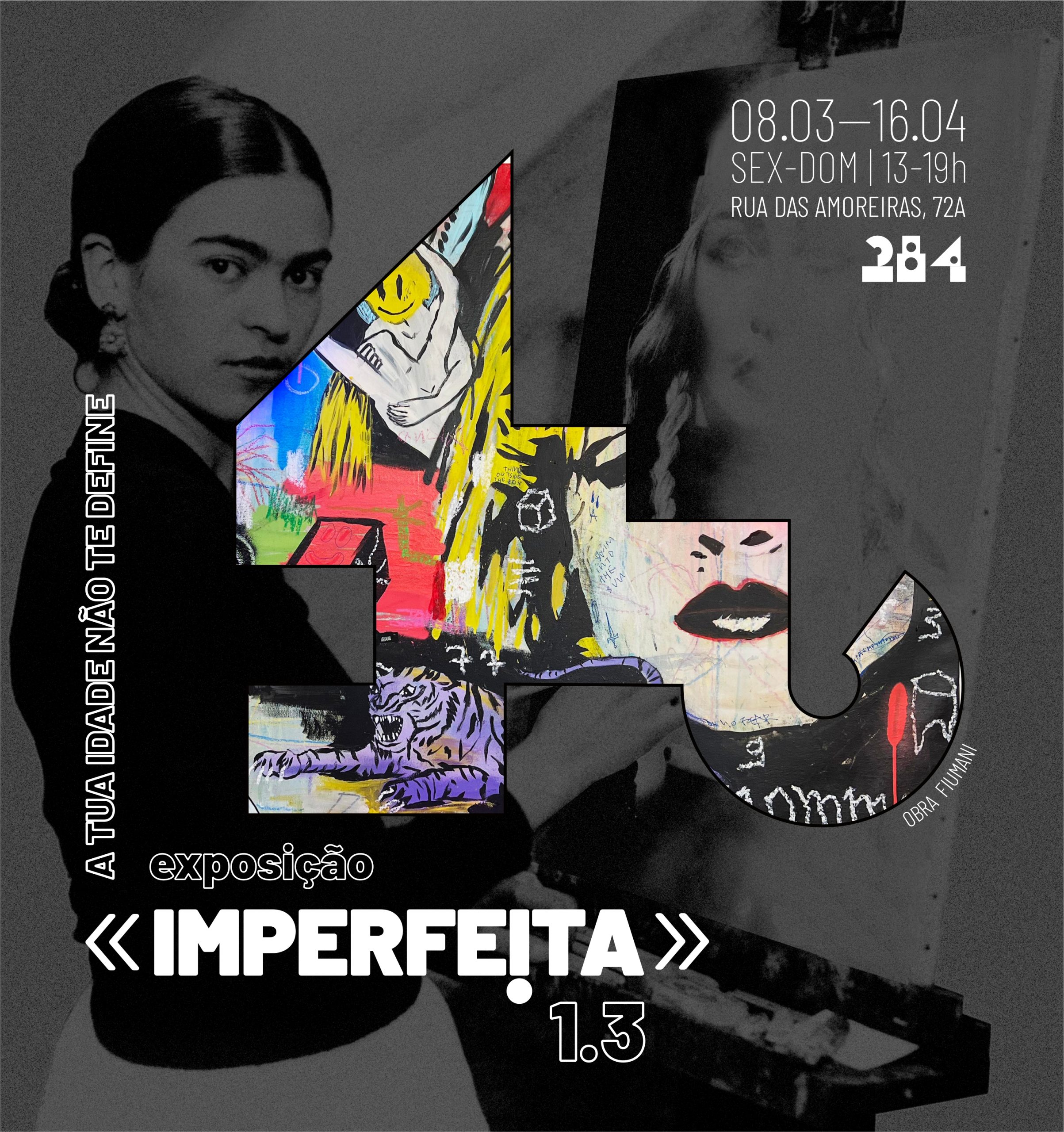 “Imperfeita 1.3”. A arte de ser mulher em exposição no Coletivo 284
