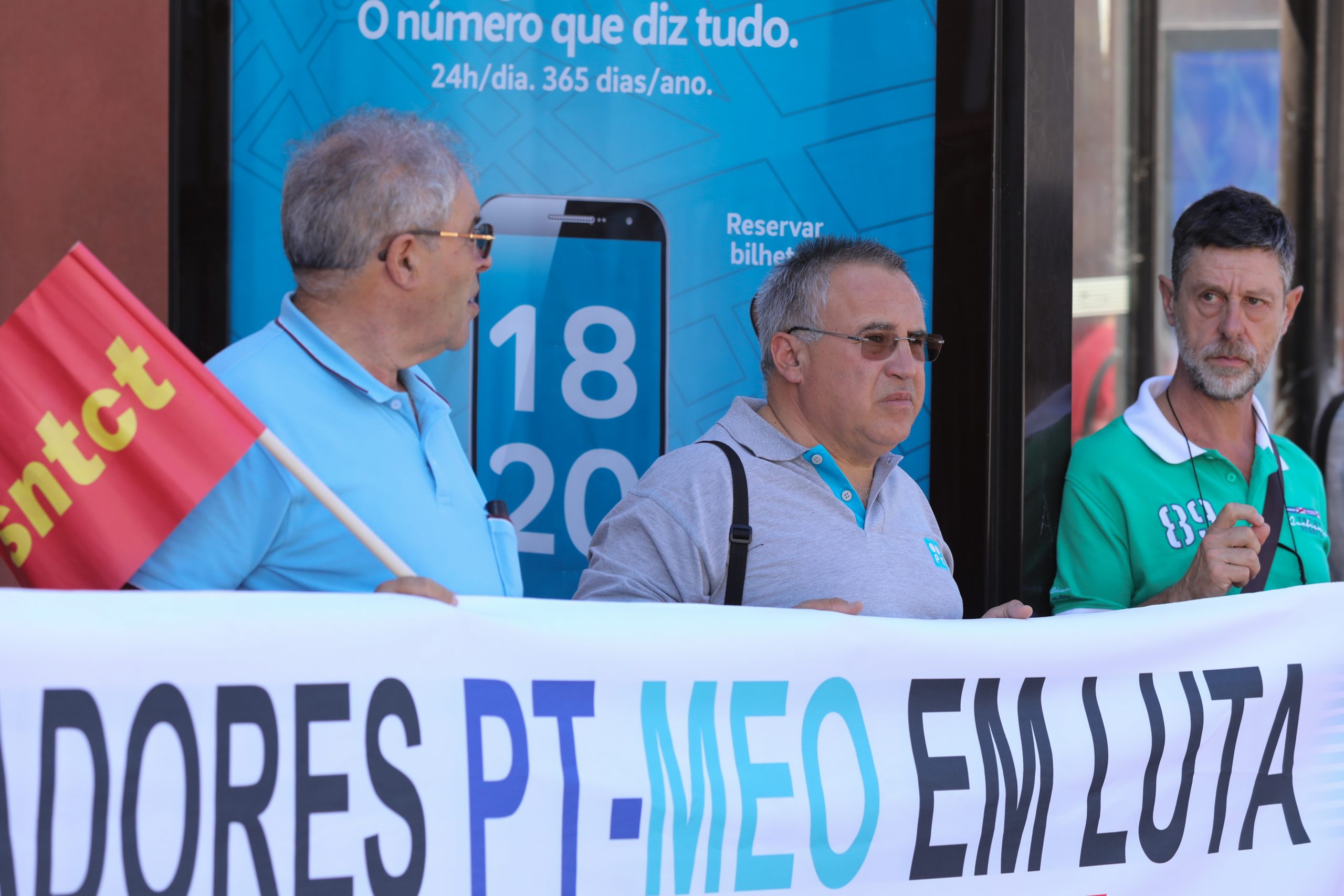 BE e PCP juntam-se a trabalhadores da PT/Meo porque “ainda não é tarde demais”