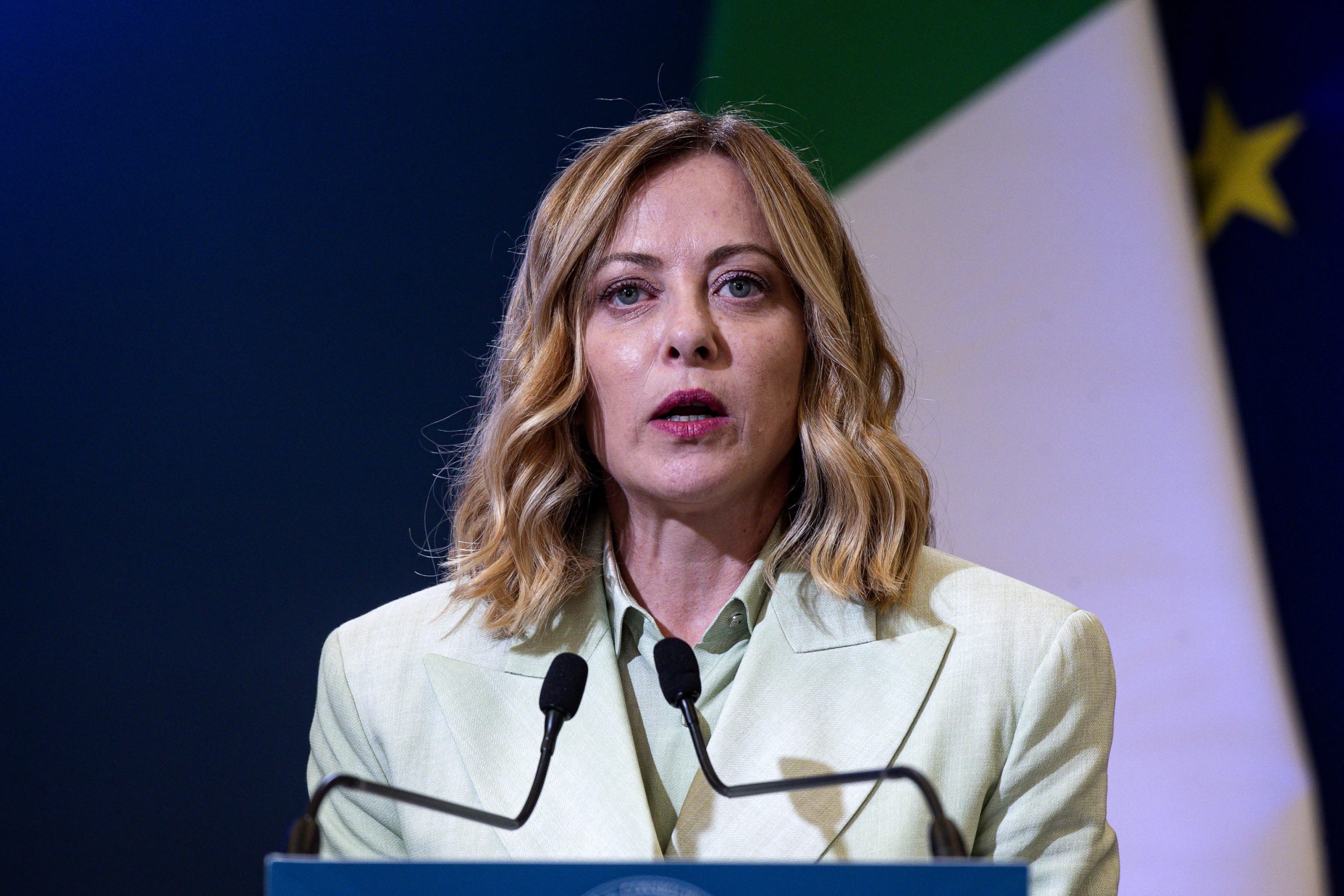 Meloni denuncia pela primeira vez a situação “injustificável” em Gaza