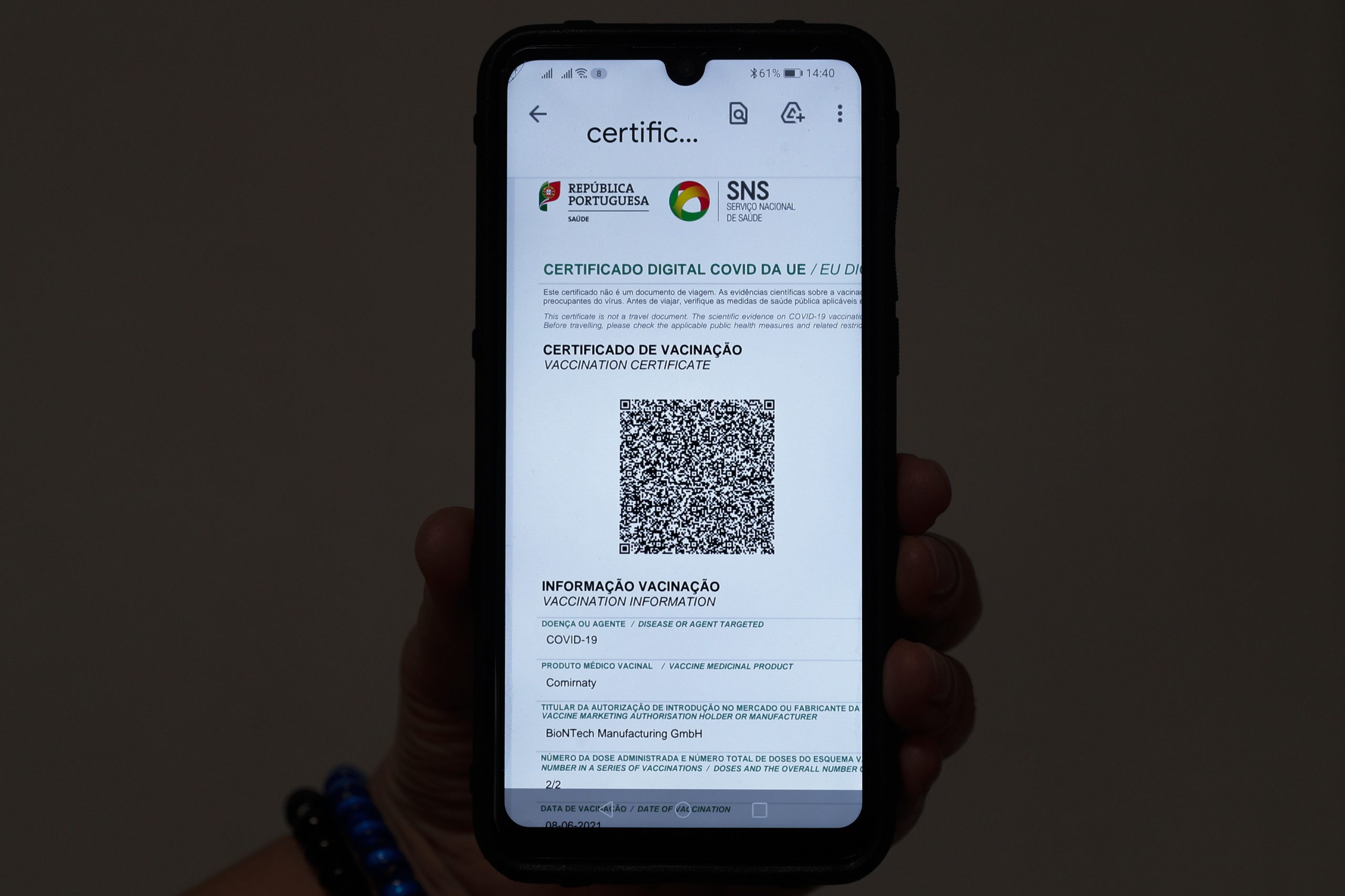 Grandes eventos desportivos mantêm necessidade de certificado digital