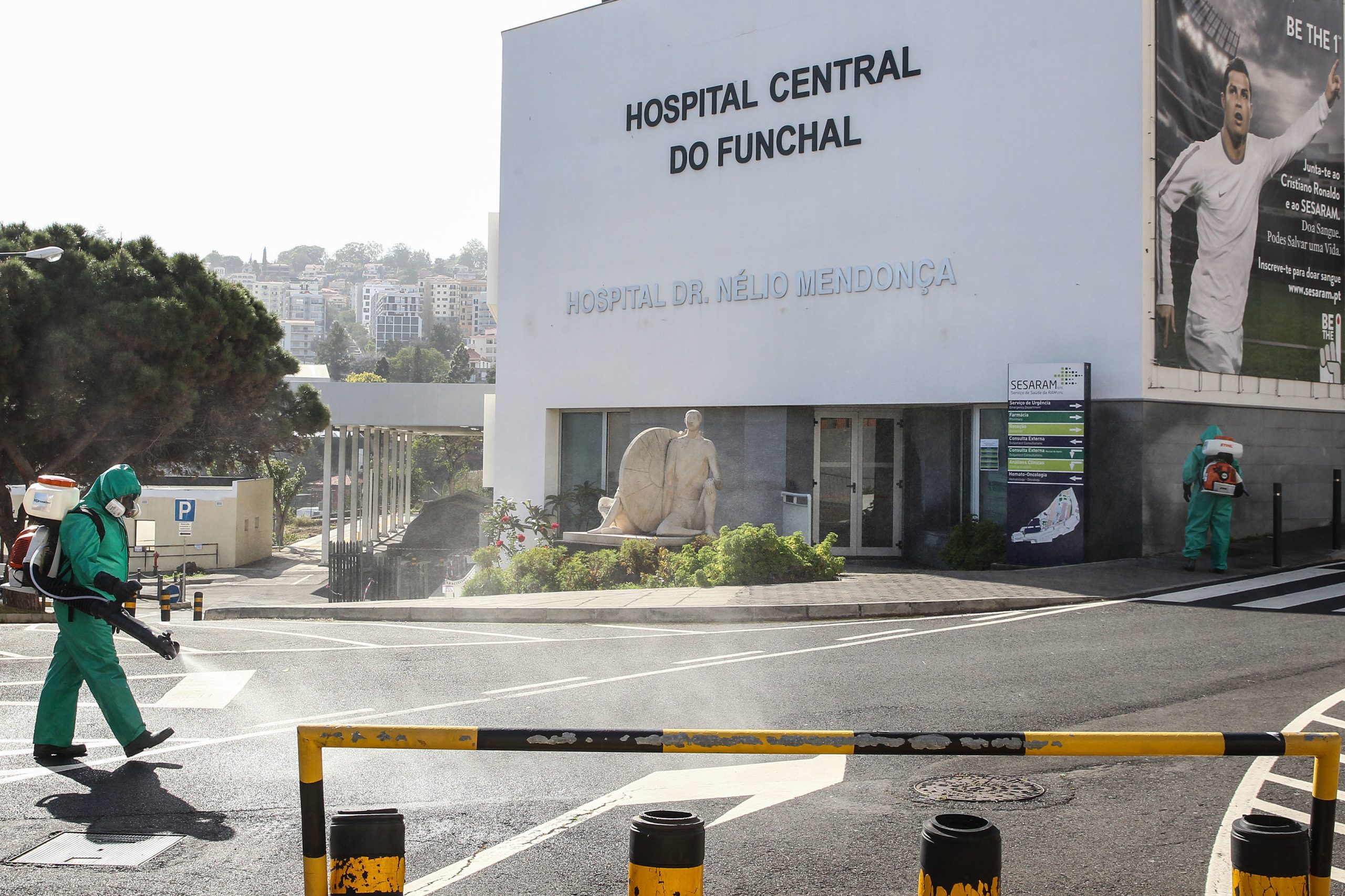 Covid-19: Capacidade da Urgência do Hospital do Funchal aumentada com contentores – Sesaram