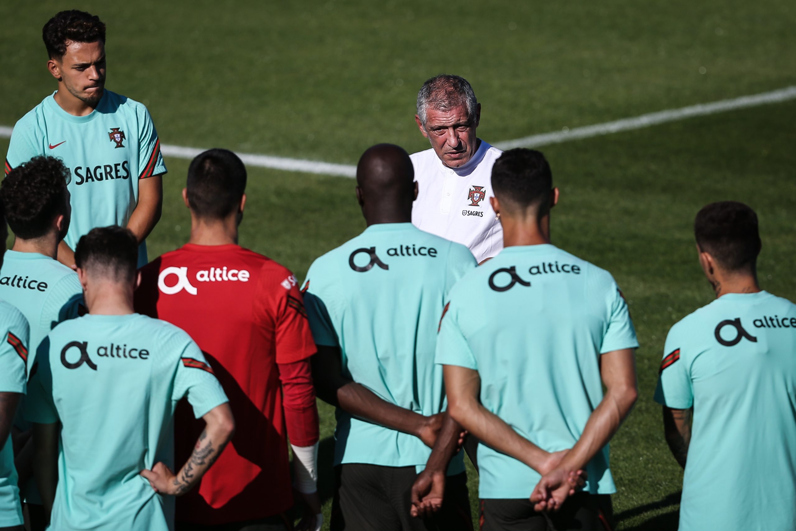 Portugal cumpre último treino antes de defrontar República da Irlanda