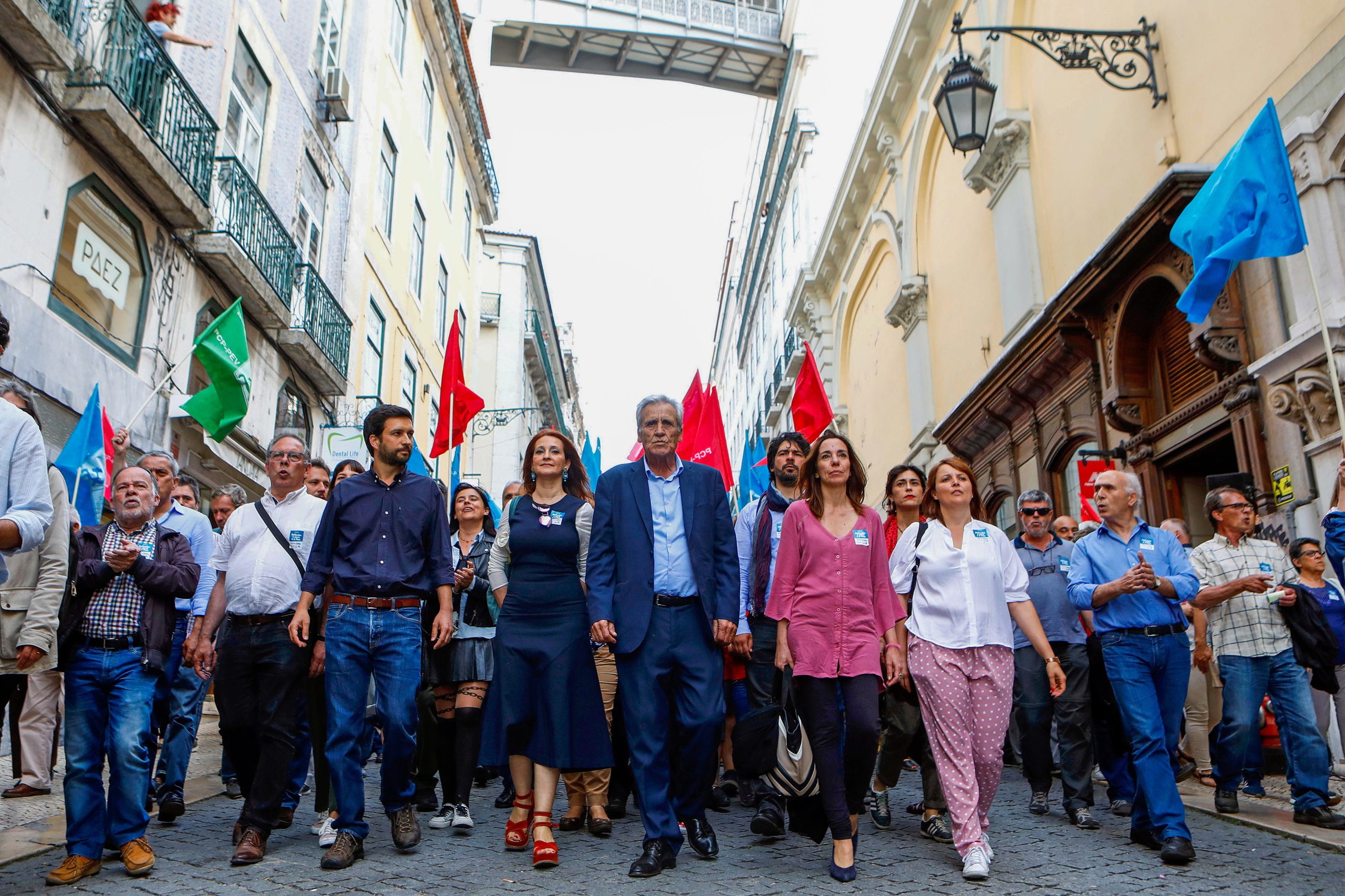 Europeias: Luís Filipe Vieira junta-se à CDU para jantar de encerramento de campanha