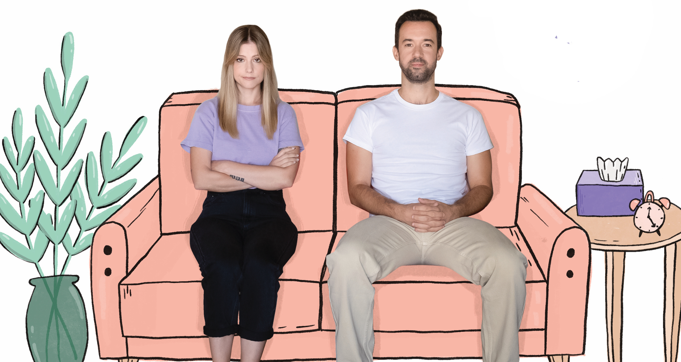 Pré-publicação de “Terapia de Casal”. Lavagem de roupa suja em público, do podcast para as páginas