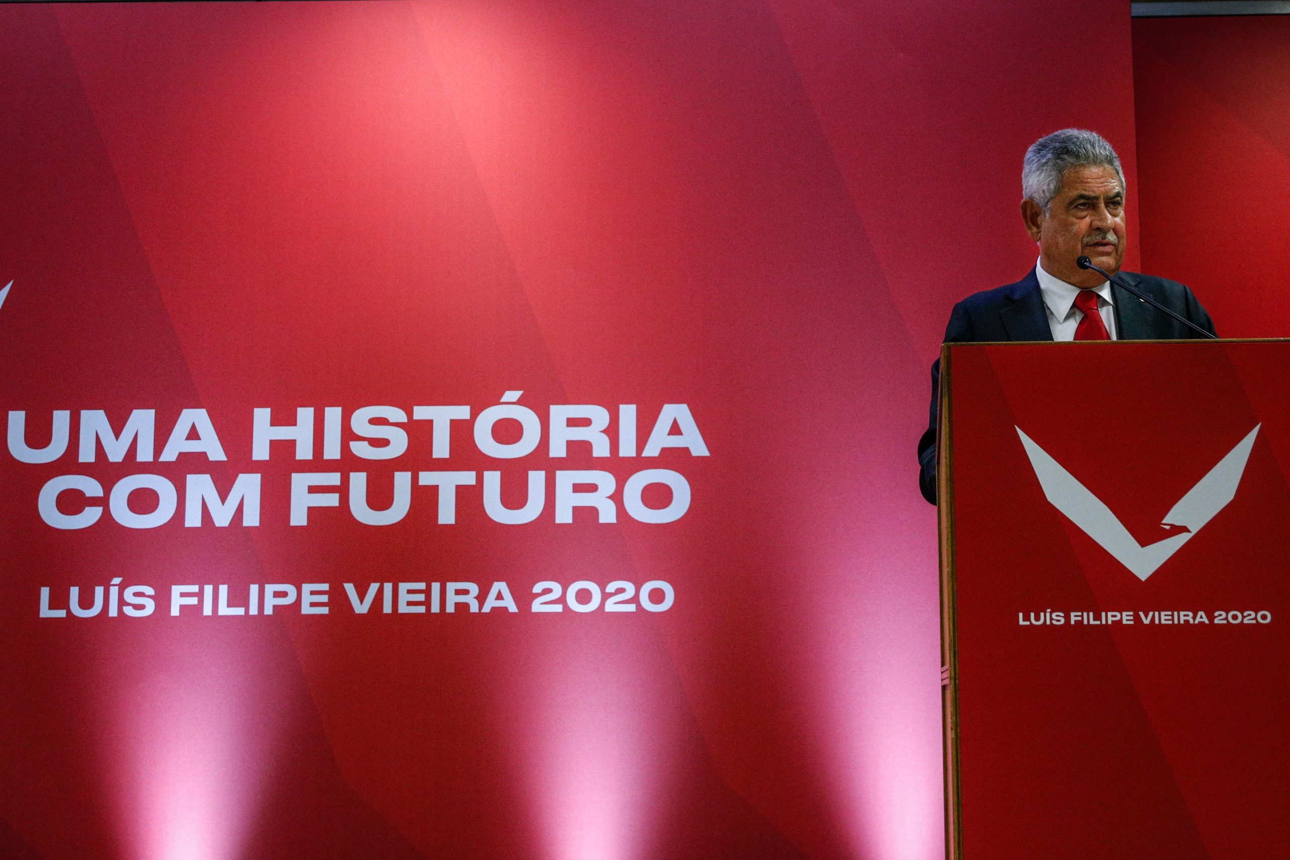 Oficial: Luís Filipe Vieira é reeleito presidente do Benfica