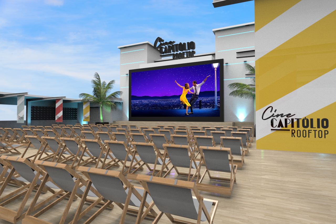Cinema ao céu aberto: este verão as estrelas descem ao terraço do Capitólio