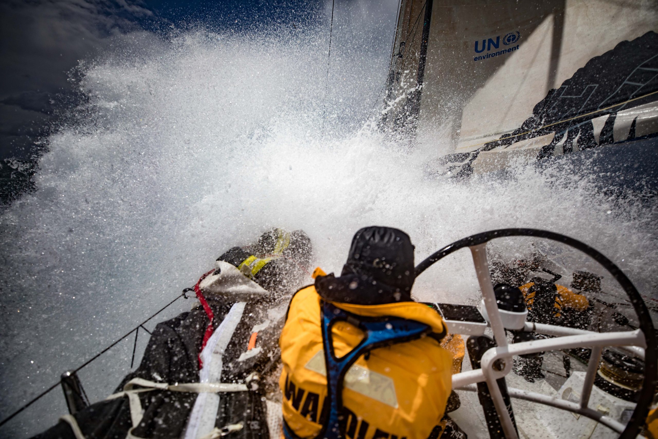 Volvo Ocean Race: A força dos Mares do Sul com ventos de 100 km/h