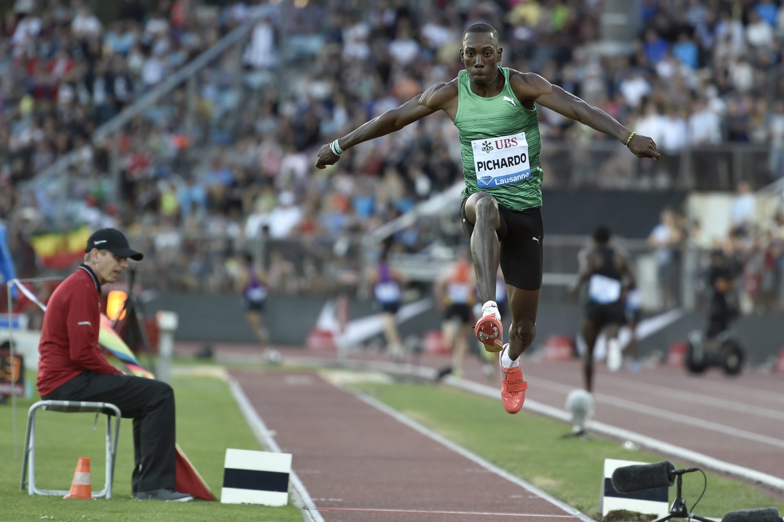 Pichardo em Lausana só perdeu para o campeão olímpico e do mundo