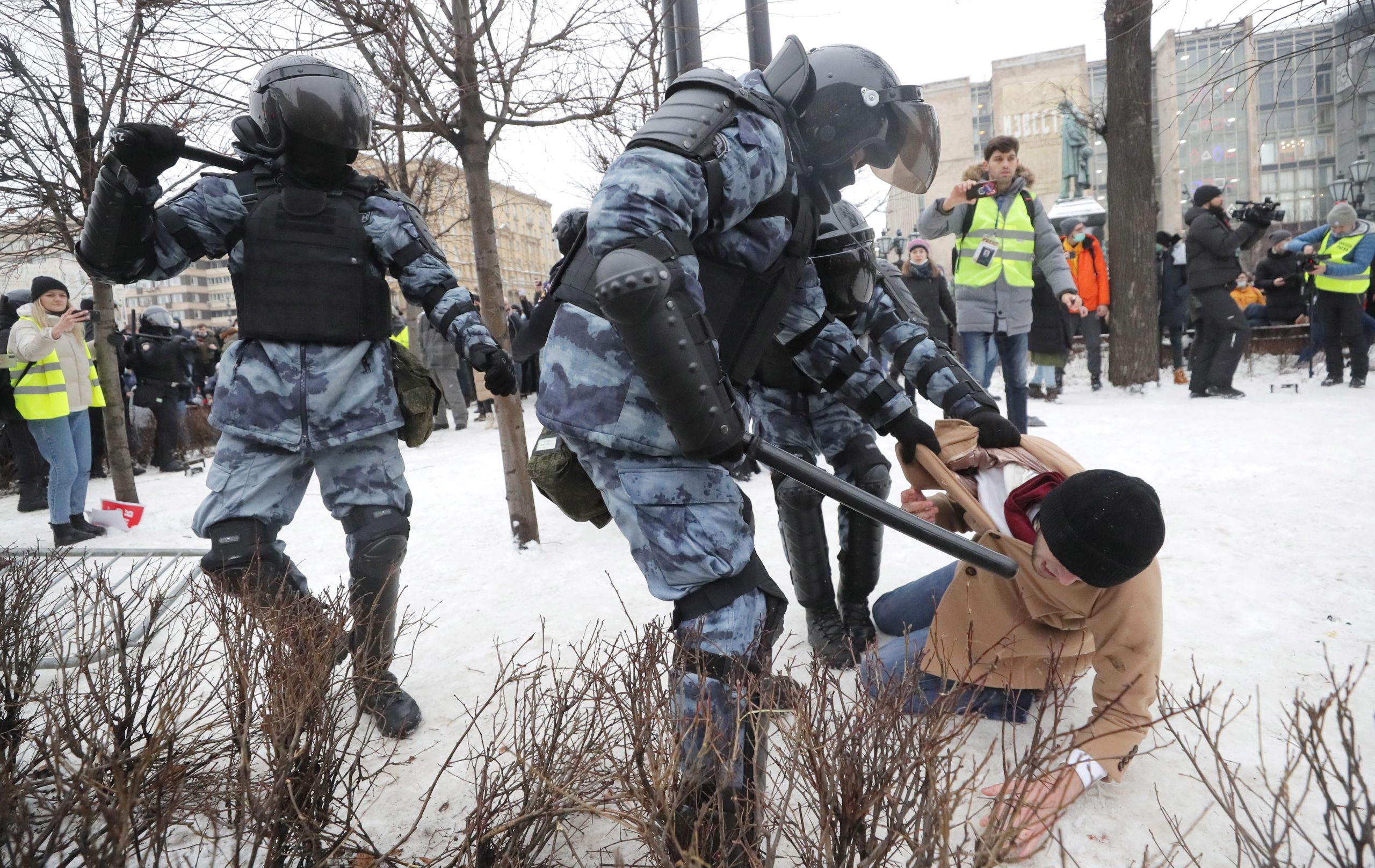 Alexei Navalny. Várias pessoas próximas do opositor russo foram detidas em vésperas de novos protestos
