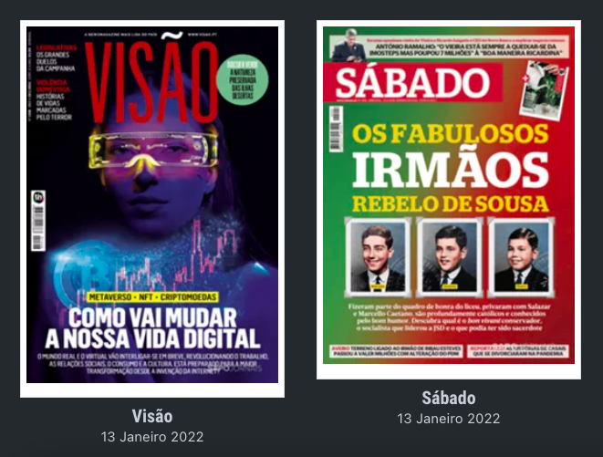 Revista de Imprensa: O nosso futuro digital e a história dos irmãos Rebelo de Sousa
