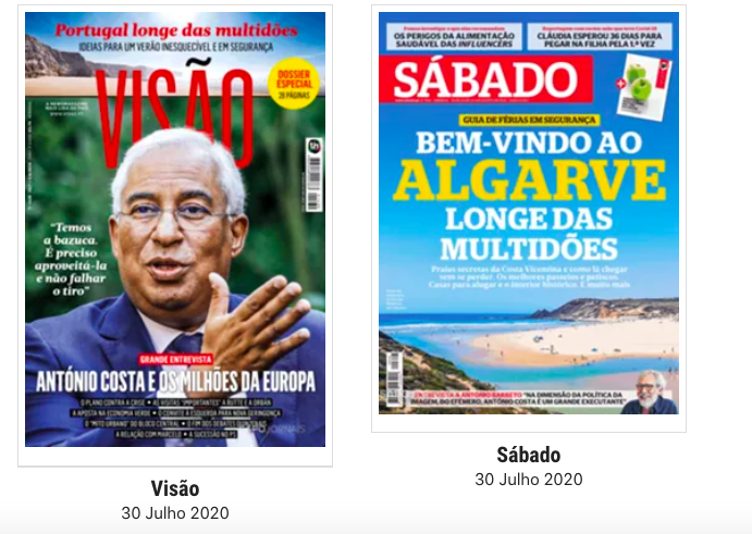 Revista de Imprensa: A entrevista a António Costa e ir de férias longe das multidões