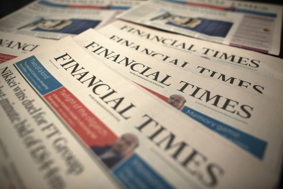 Governo de Hong Kong dá uma semana a jornalista do Financial Times para abandonar o território
