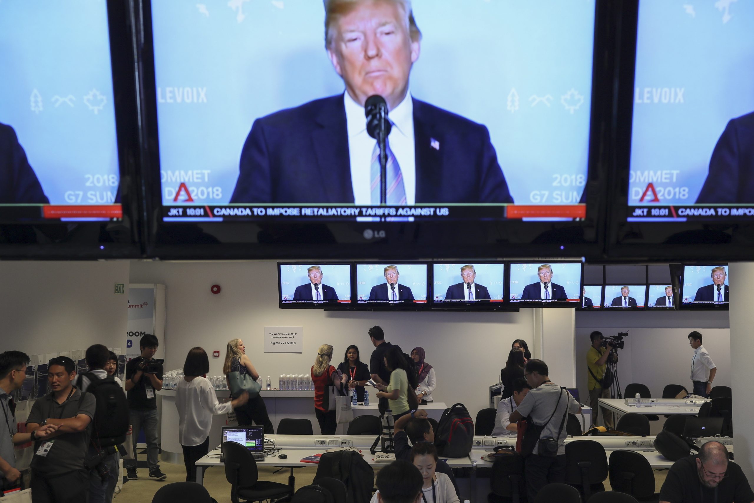 Trump diz que críticas de Trudeau vão custar muito dinheiro ao Canadá