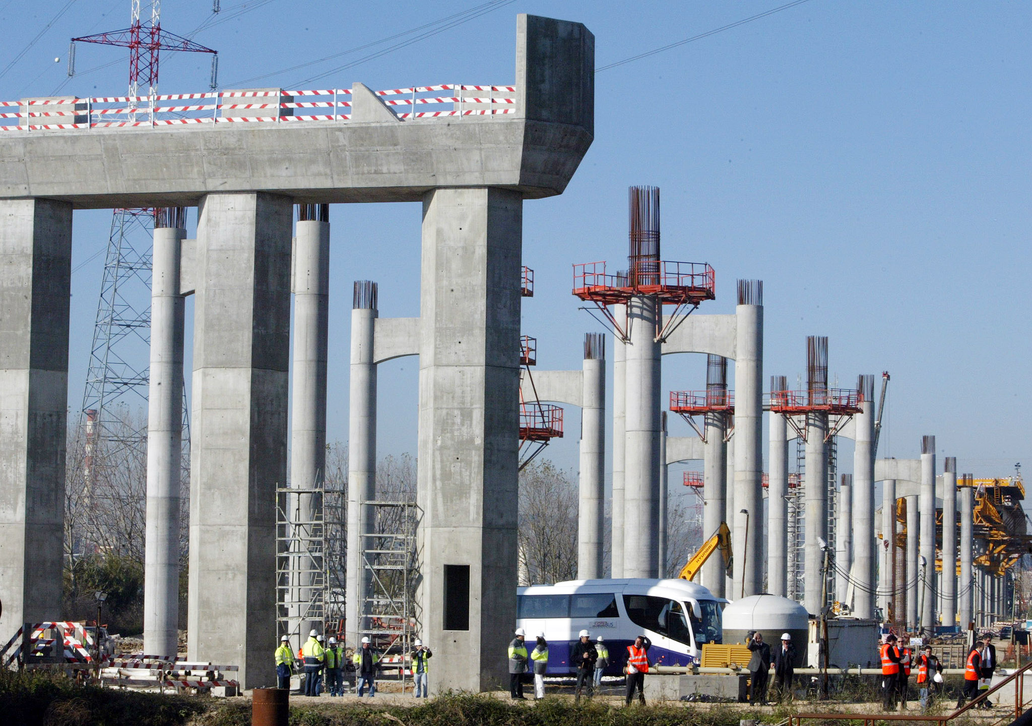 Concursos de obras públicas com a pior queda desde setembro de 2016