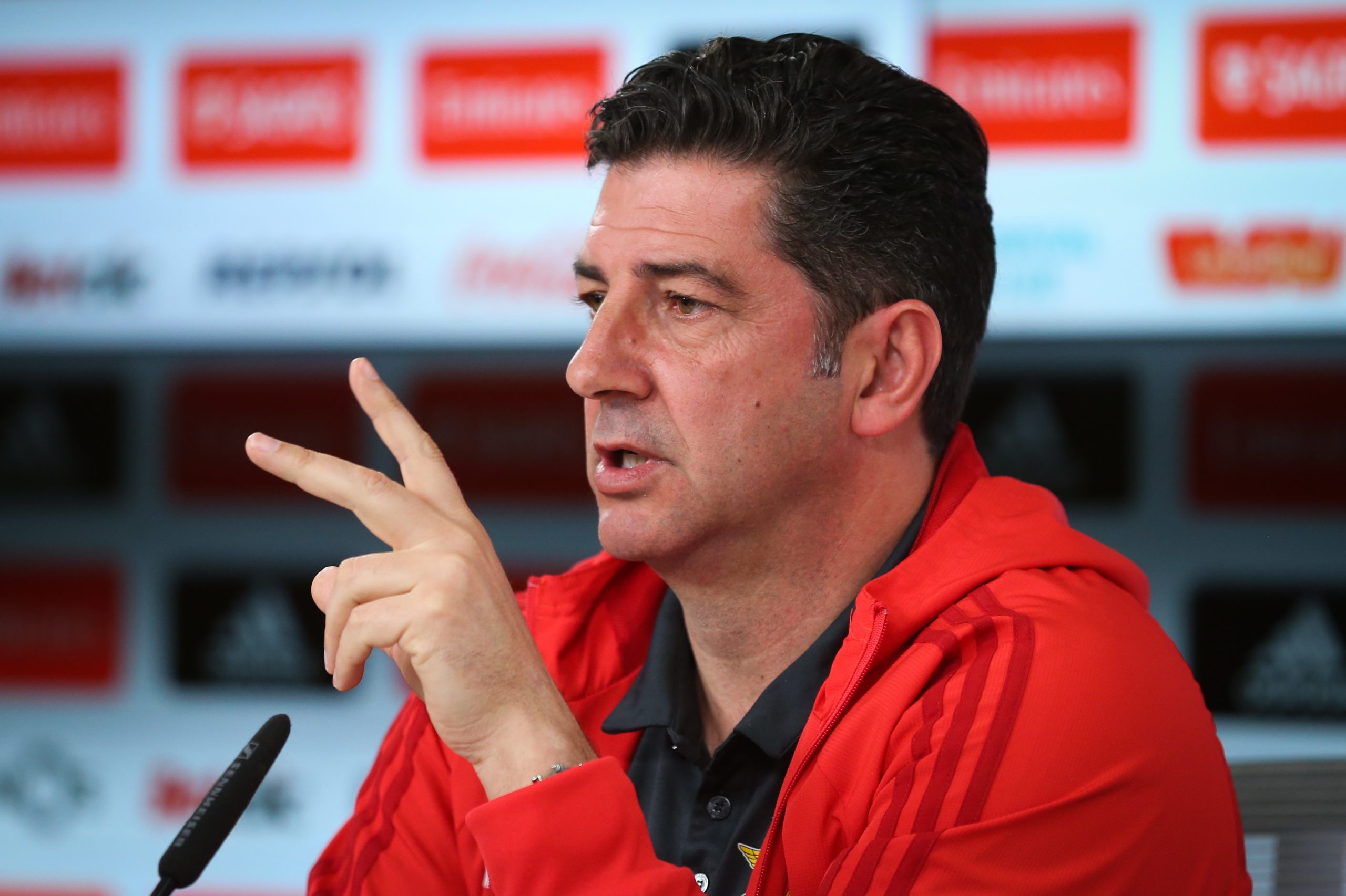 Liga dos Campeões. Rui Vitória diz que é “fundamental a forma mental” do Benfica abordar o Ajax