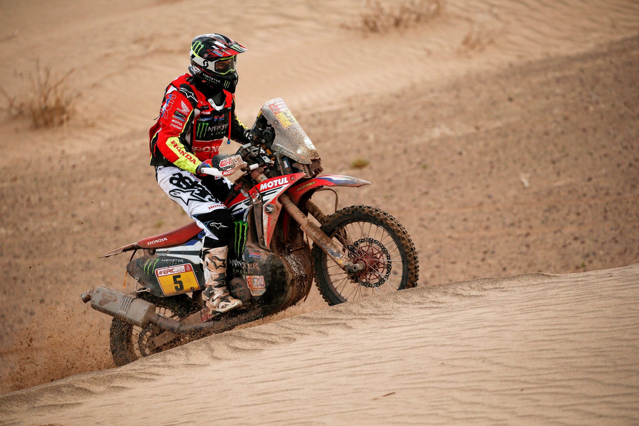 Motard Joan Barreda desiste do Dakar na terceira etapa