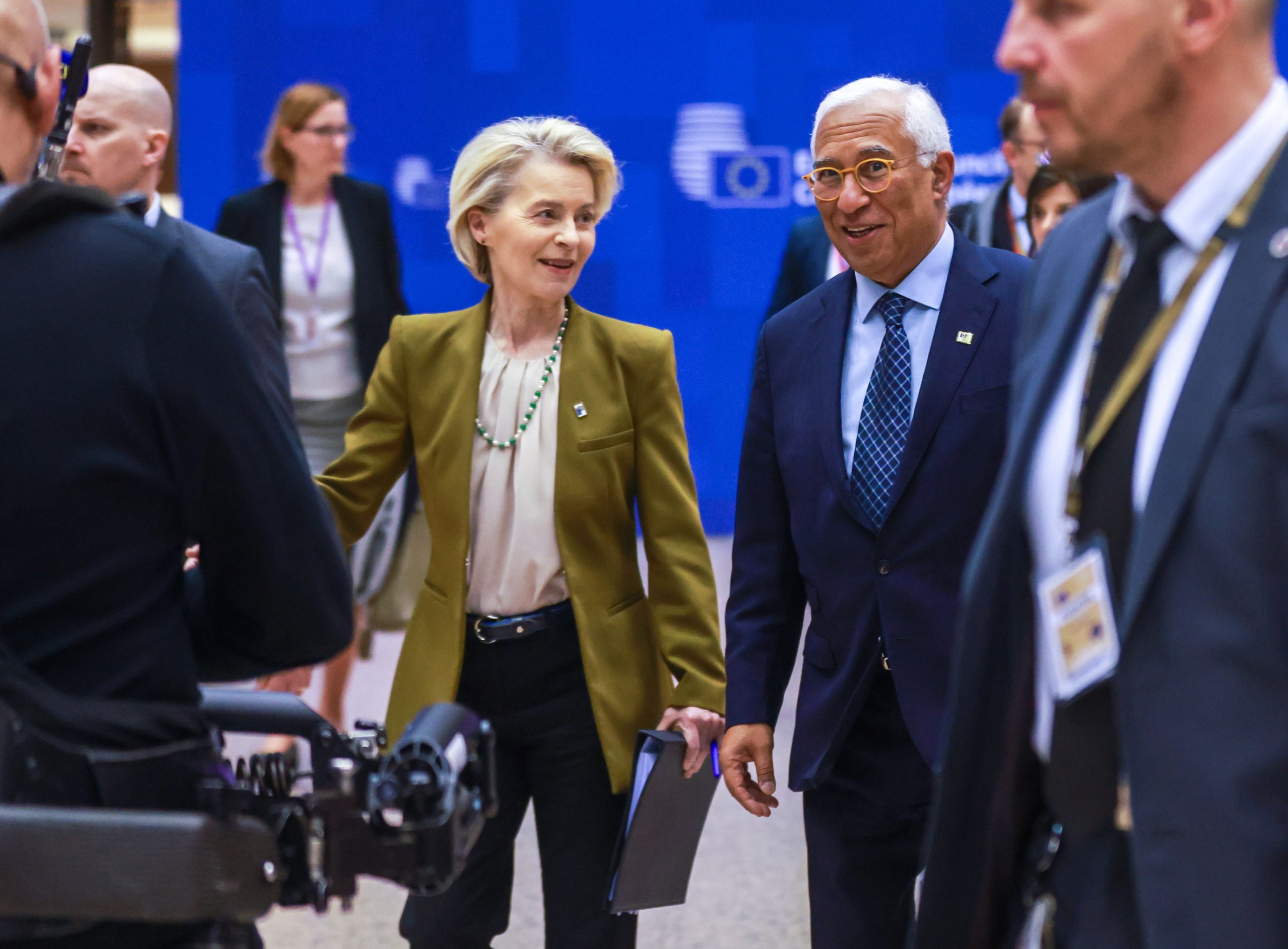 Von der Leyen e Costa convidam empresas dos EUA a investir na União Europeia