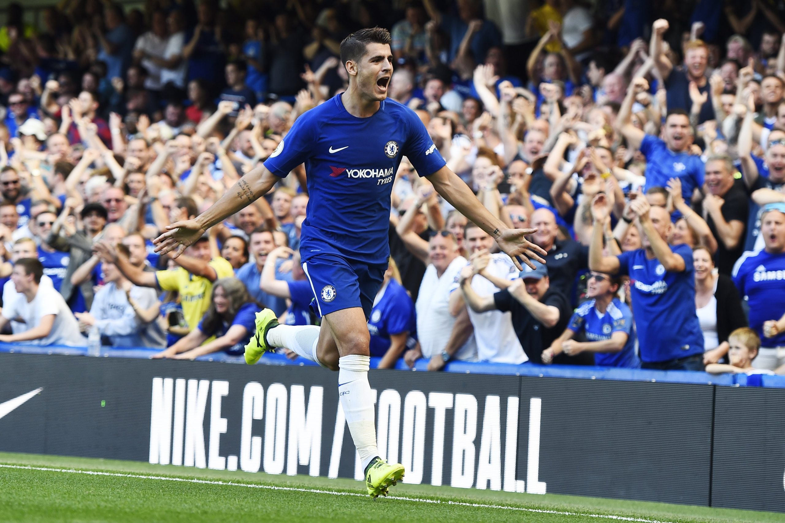 Morata cumpre a sua segunda experiência no estrangeiro, agora ao serviço do Chelsea