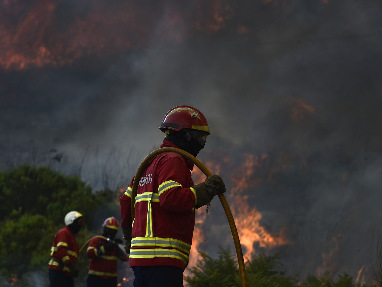 Incêndio em Ansião tem duas frentes ativas e não tem habitações em risco