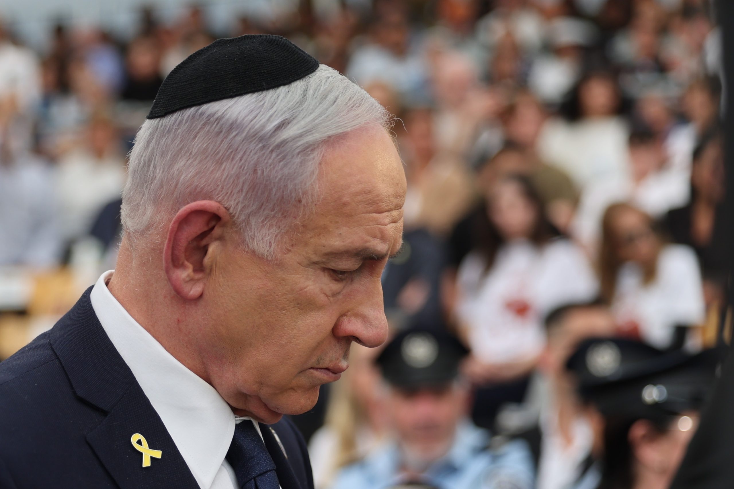 Muita gente em Israel a protestar contra Netanyahu
