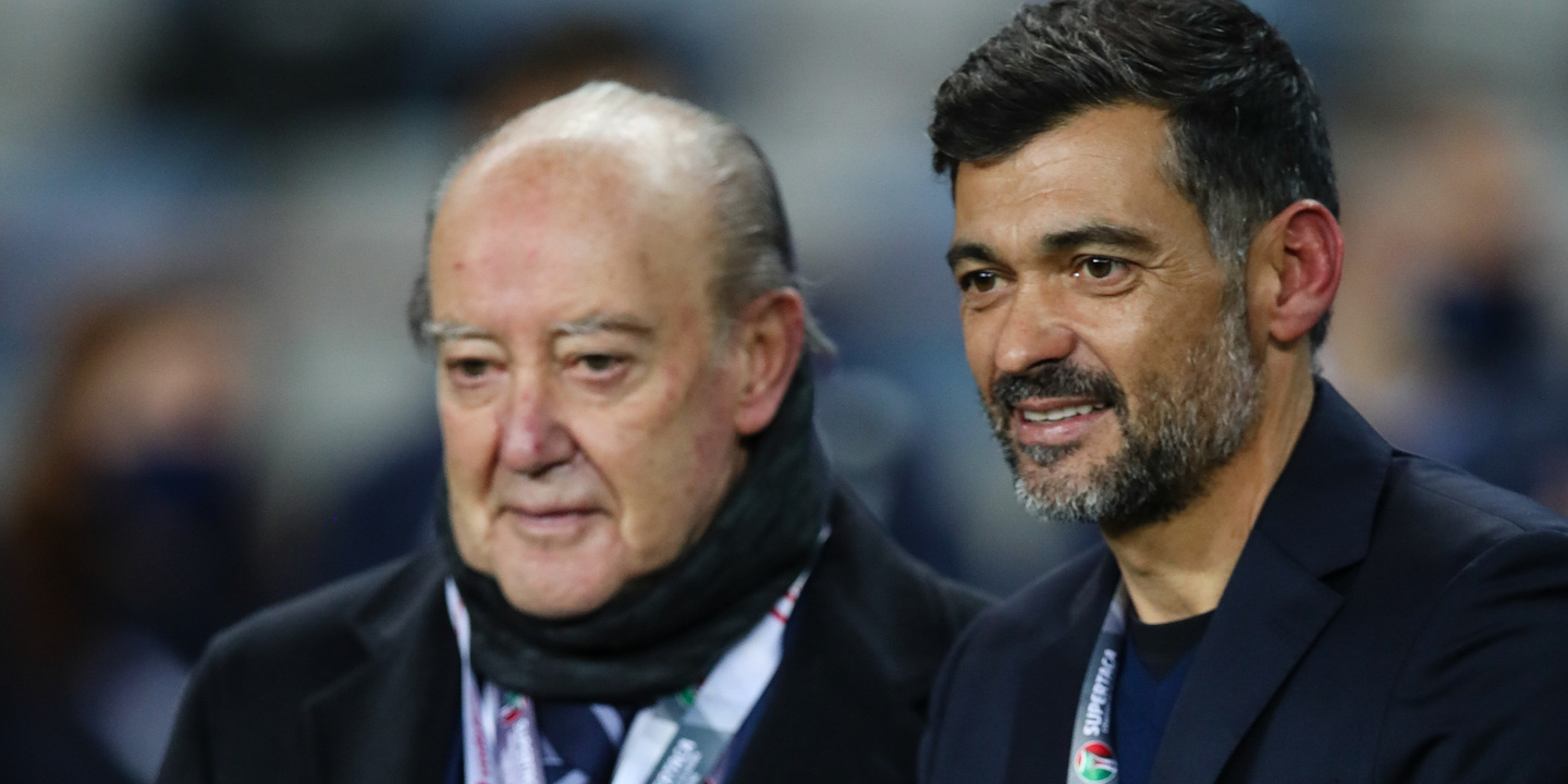 Pinto da Costa diz que não há nada de que se possa acusar Sérgio Conceição