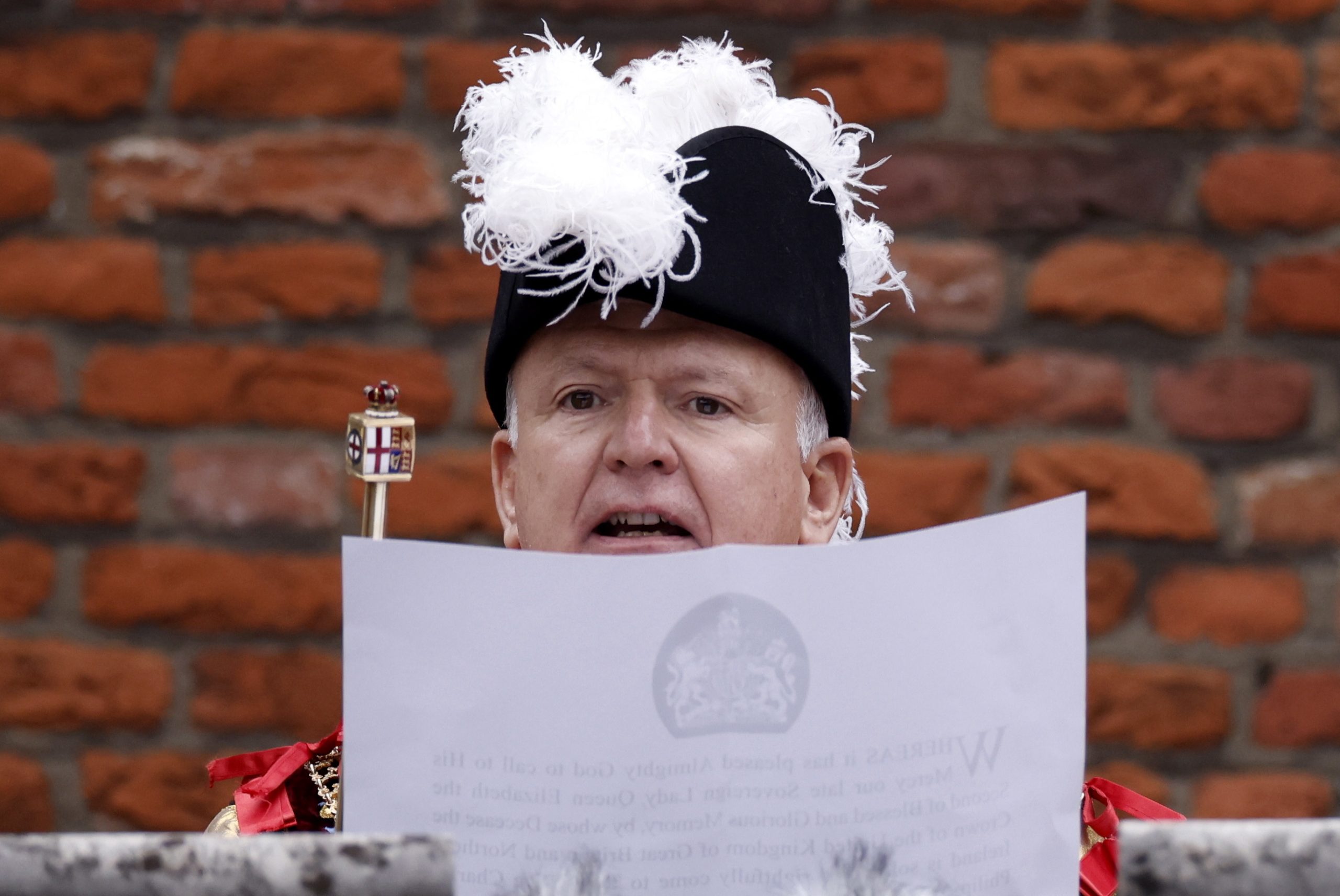 A maioria dos britânicos ficou a saber hoje como se proclama um Rei