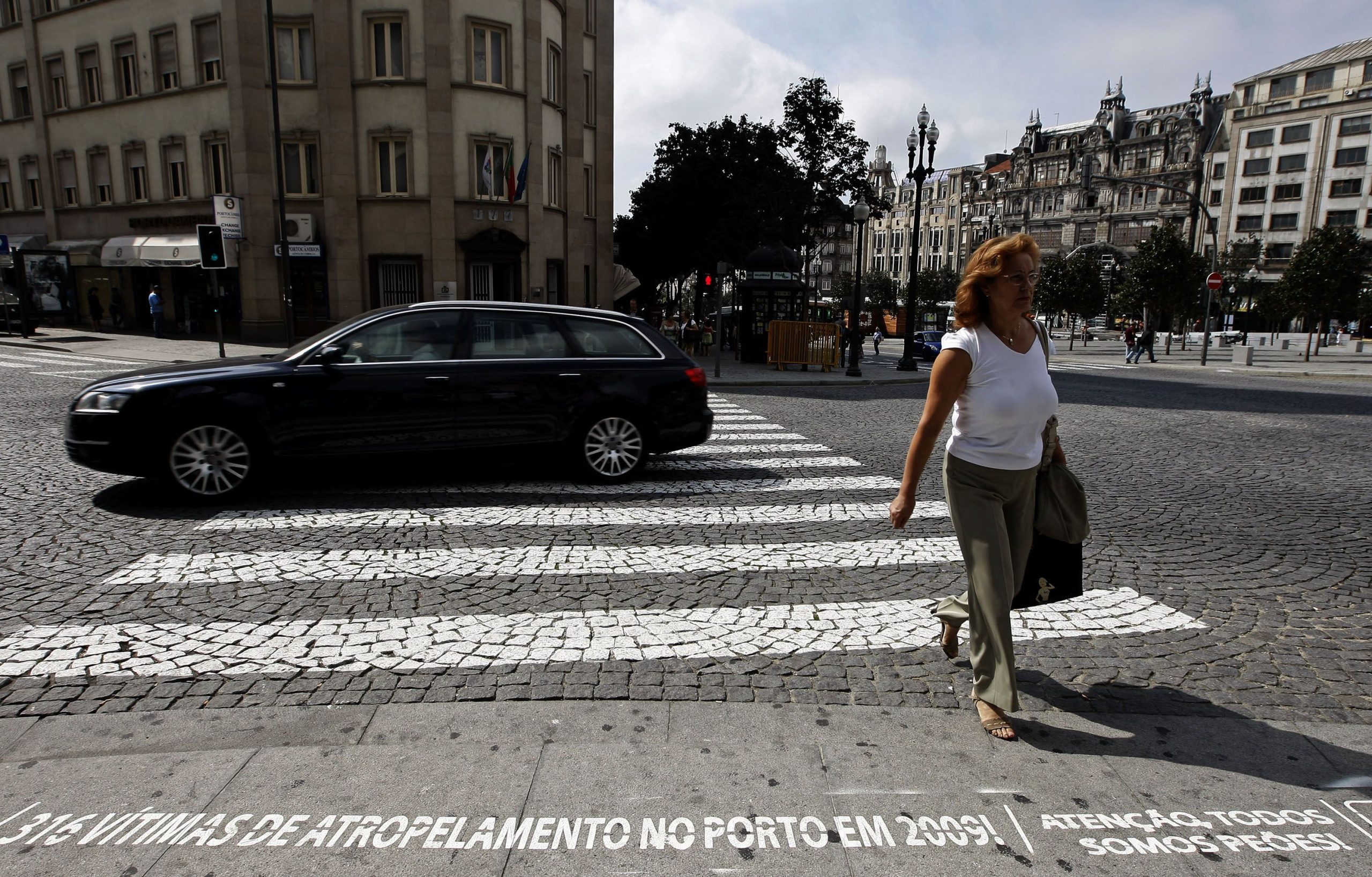 Peões mortos nas estradas em 2018 aumentaram 14% e totalizaram 105