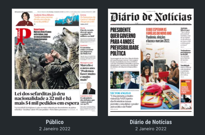 Revista de imprensa: A mensagem de Marcelo e a Lei dos Sefarditas