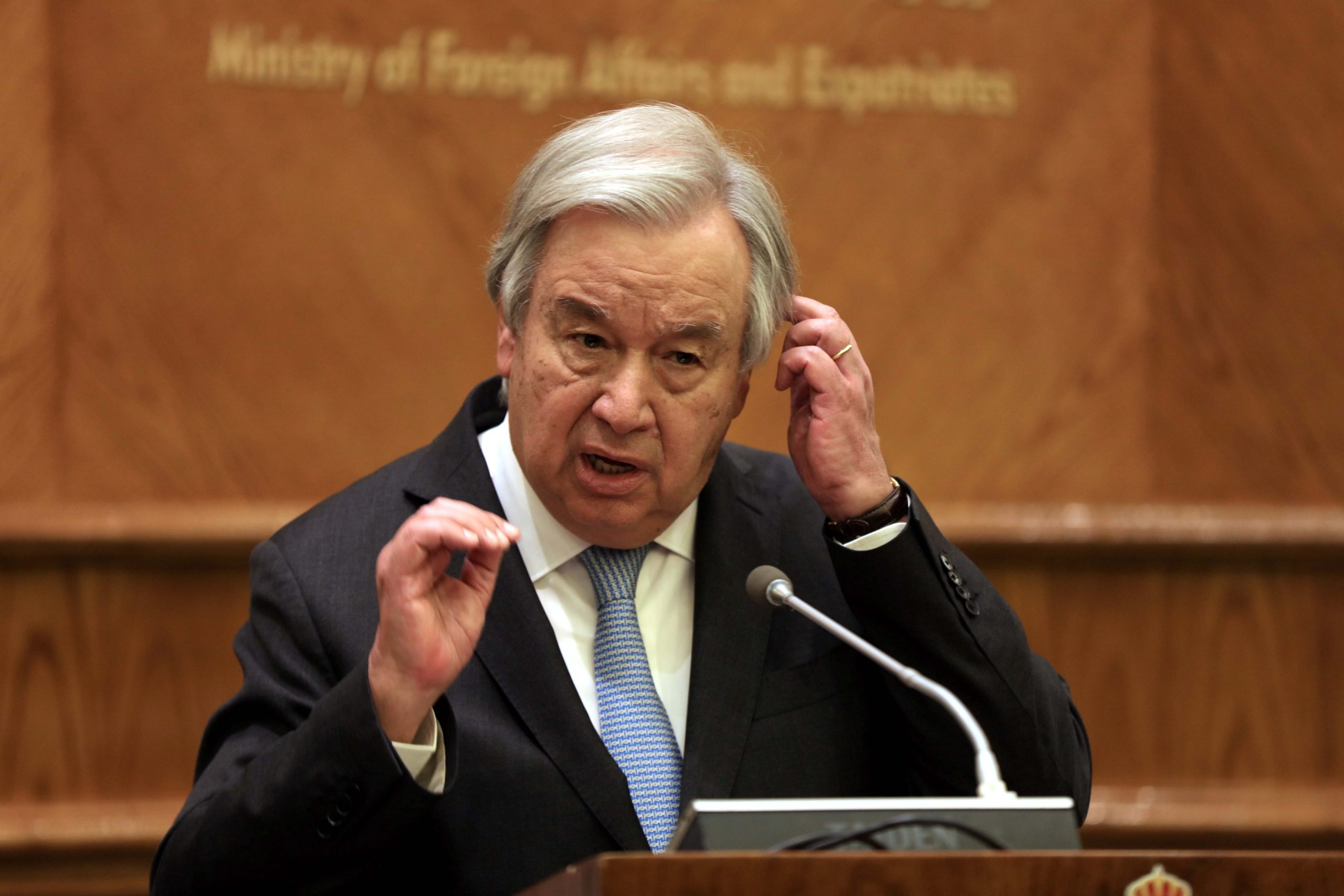 Guterres: ”Não teríamos consolidado a democracia se o povo não tivesse ido repetidamente e massivamente às ruas”