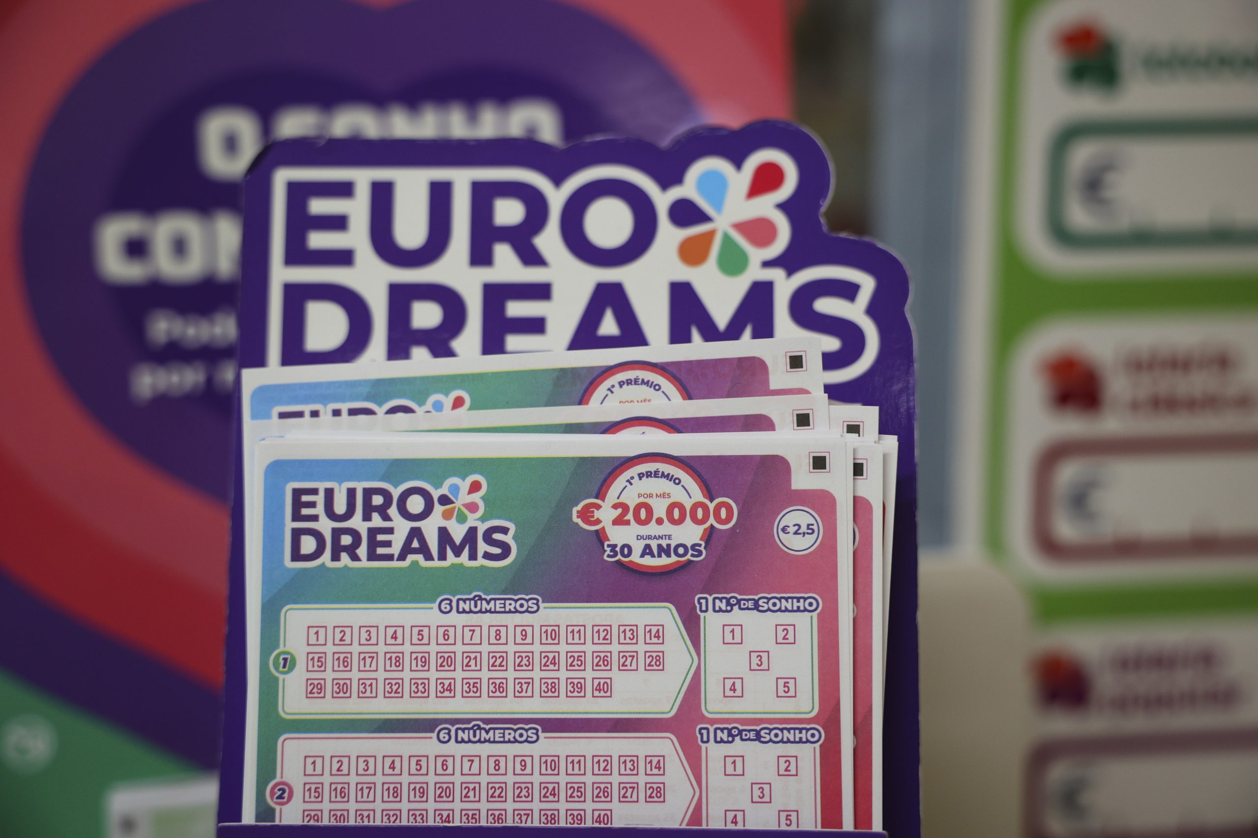 Conheça a chave vencedora do EuroDreams desta segunda-feira