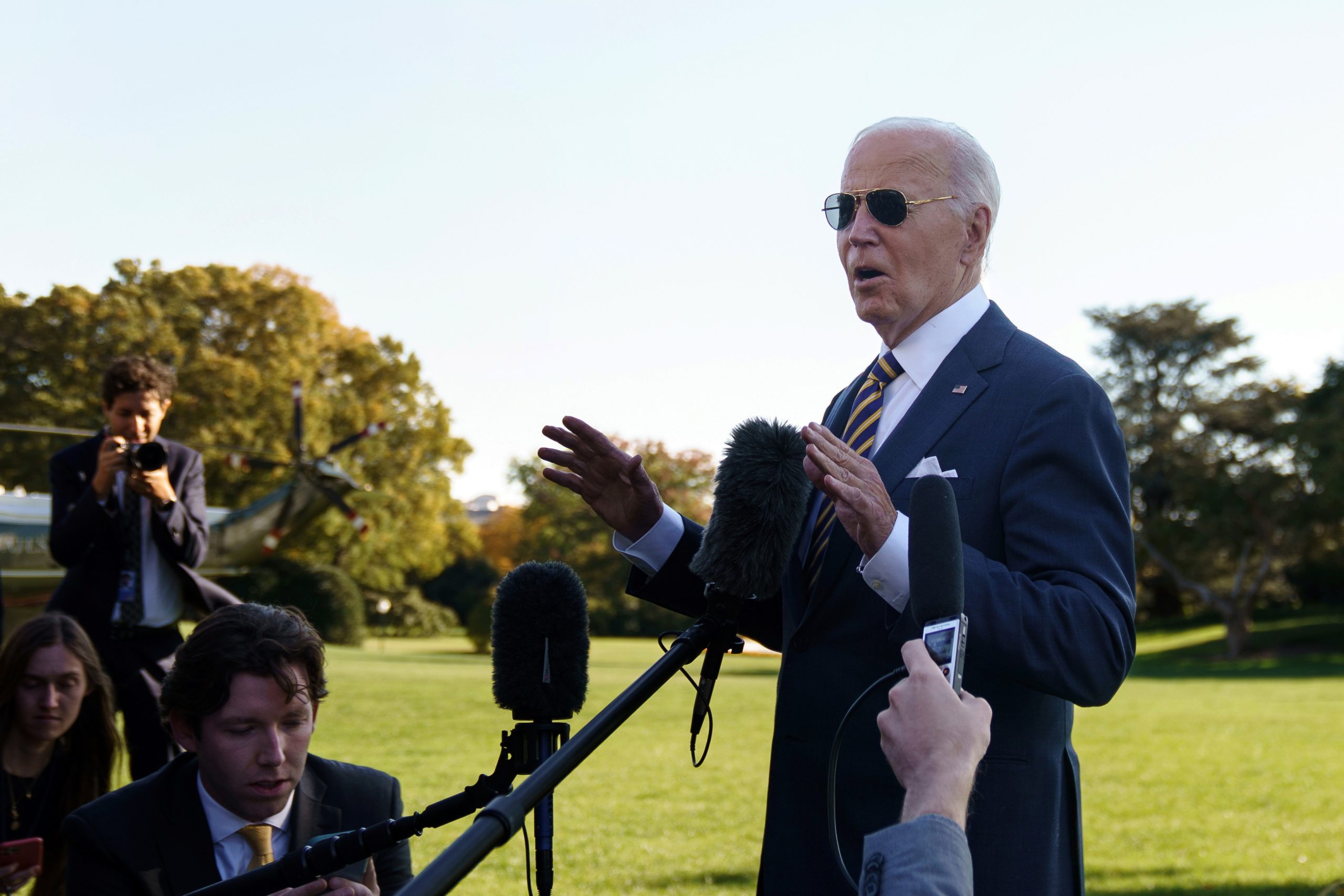 Joe Biden pede insistentemente cessar-fogo e fim da guerra na Faixa de Gaza