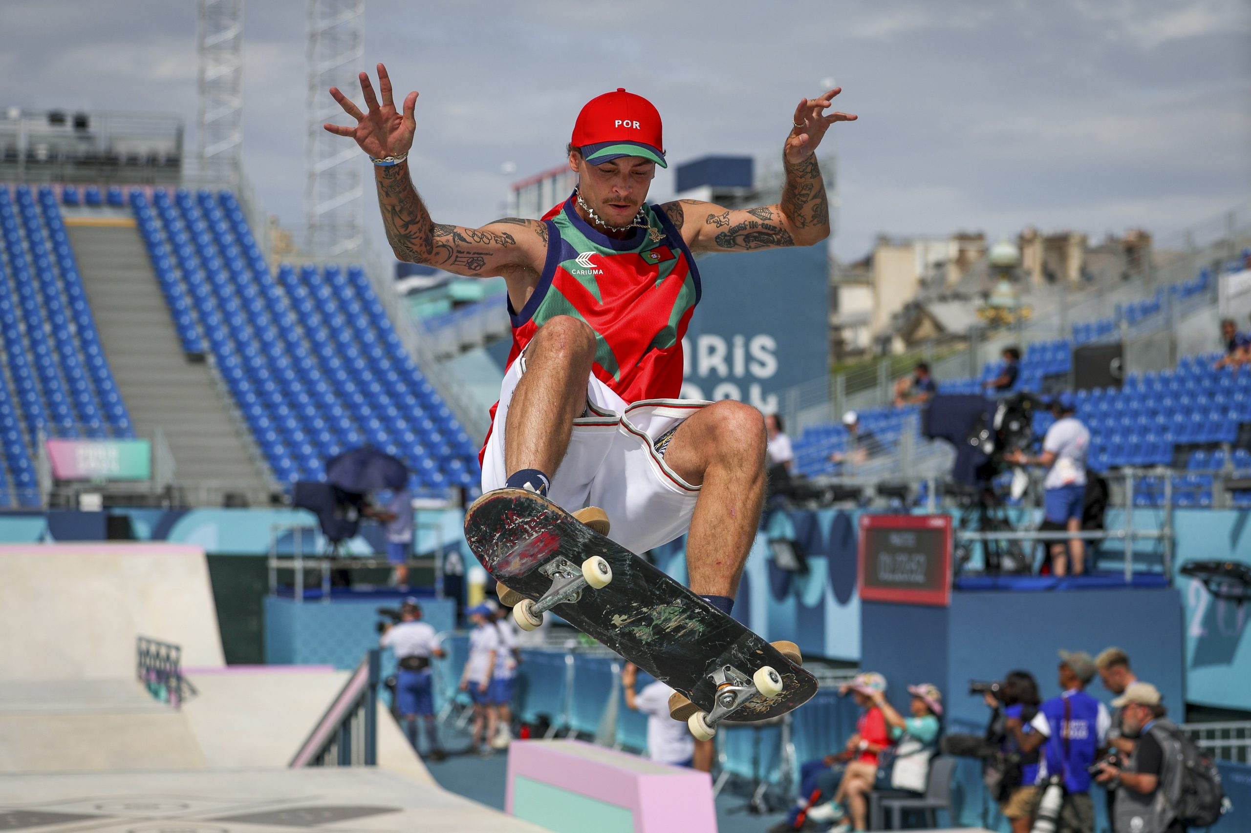 Skater Gustavo Ribeiro falha final de street nos Jogos Olímpicos