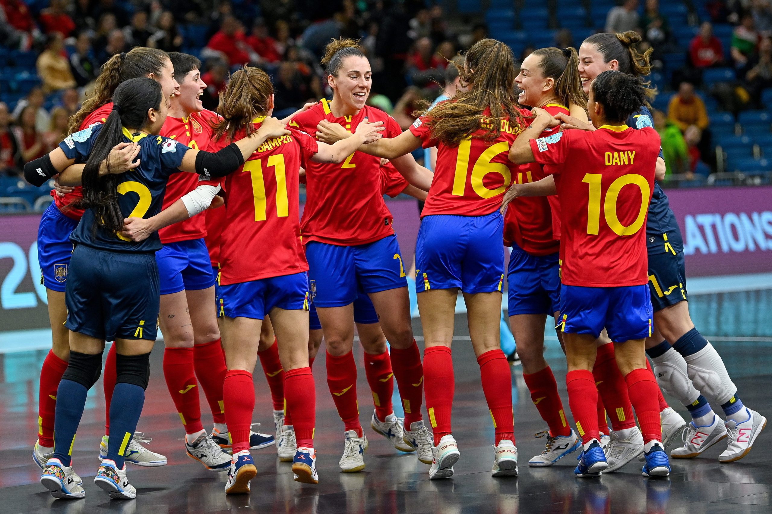Espanha tricampeã europeia feminina de futsal ao bater Ucrânia na final