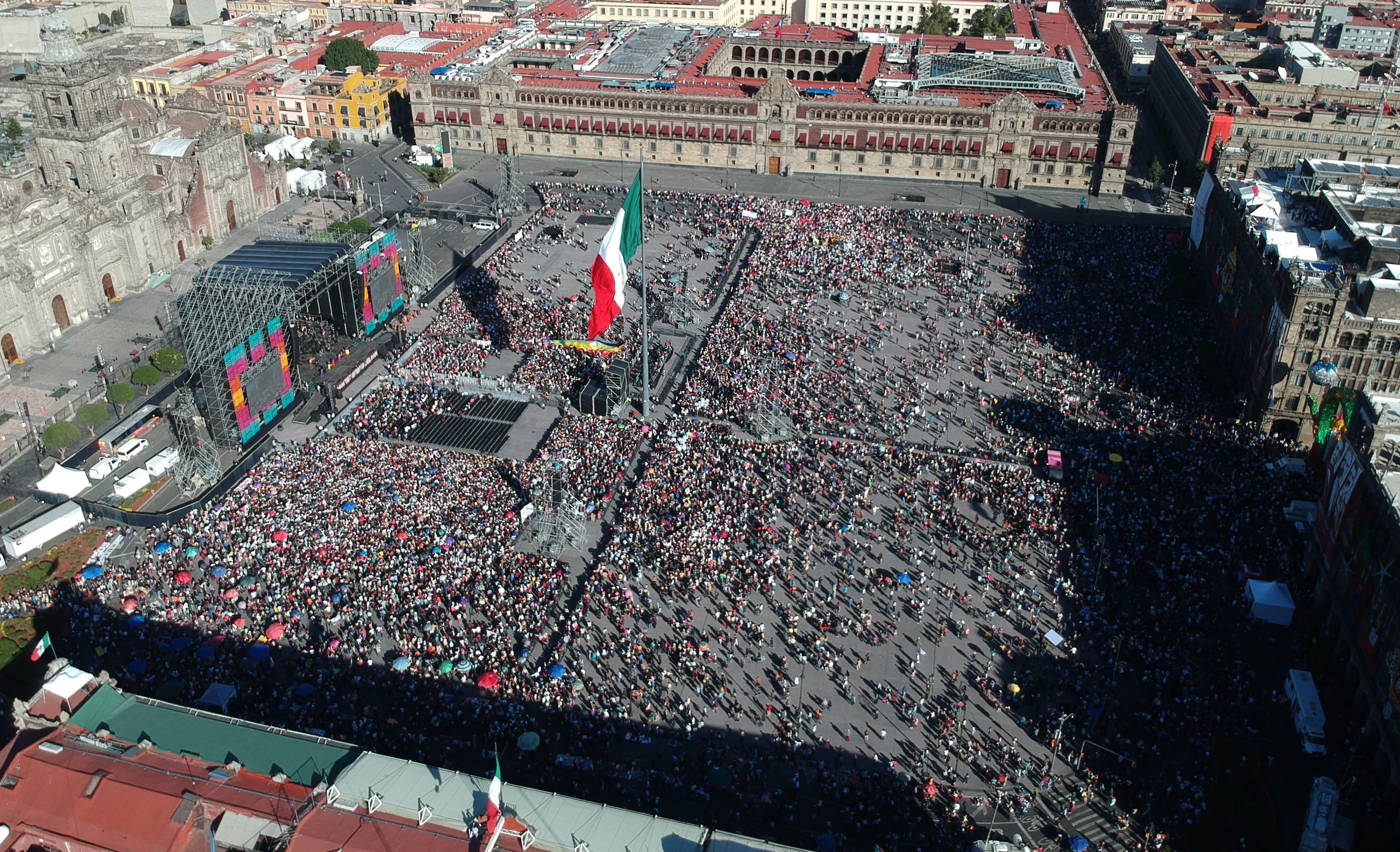 Investiture of Mexican President-elect Andres Manuel Lopez Obrador in Mexico City