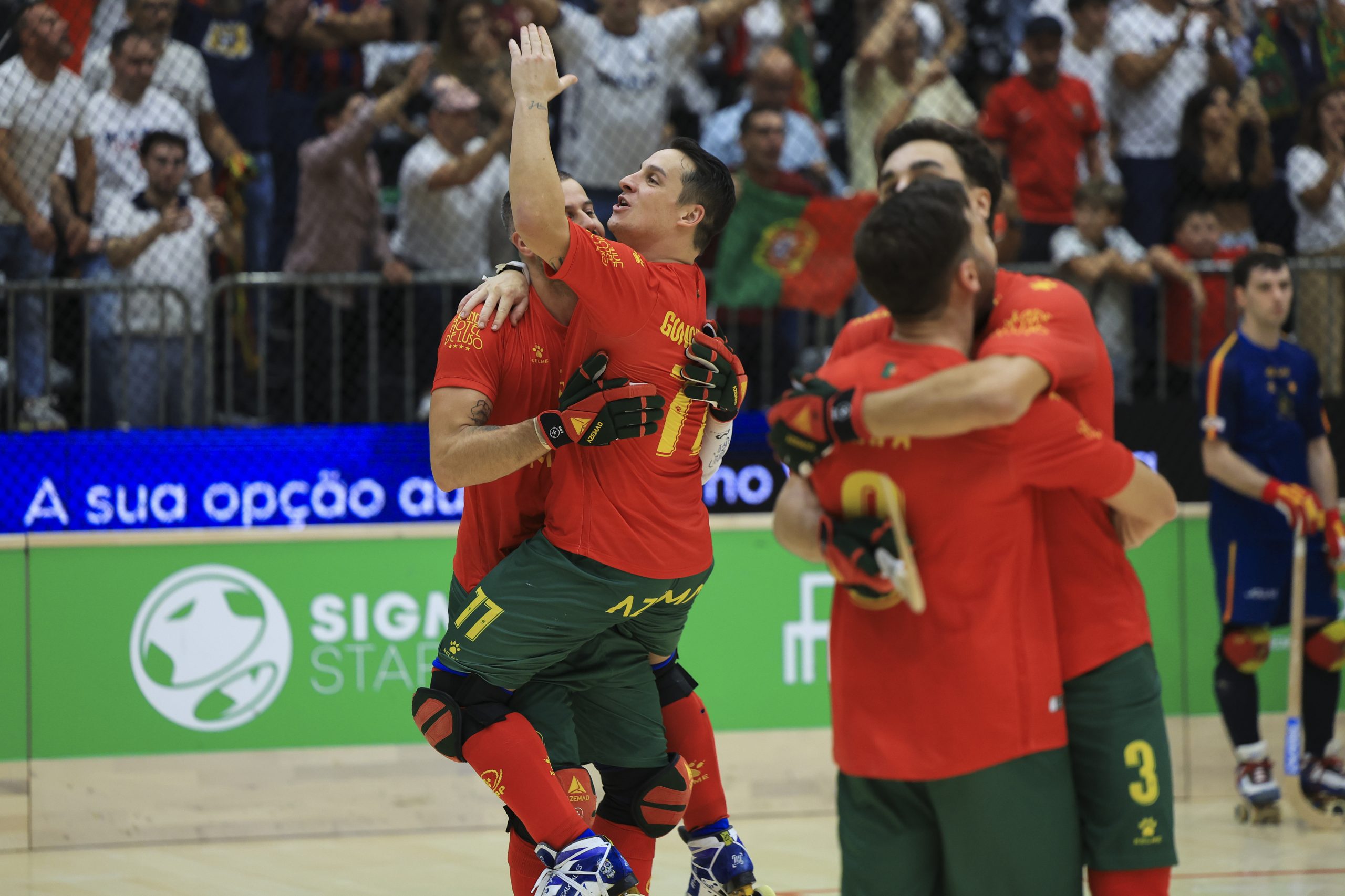 Portugal é campeão europeu de hóquei em patins