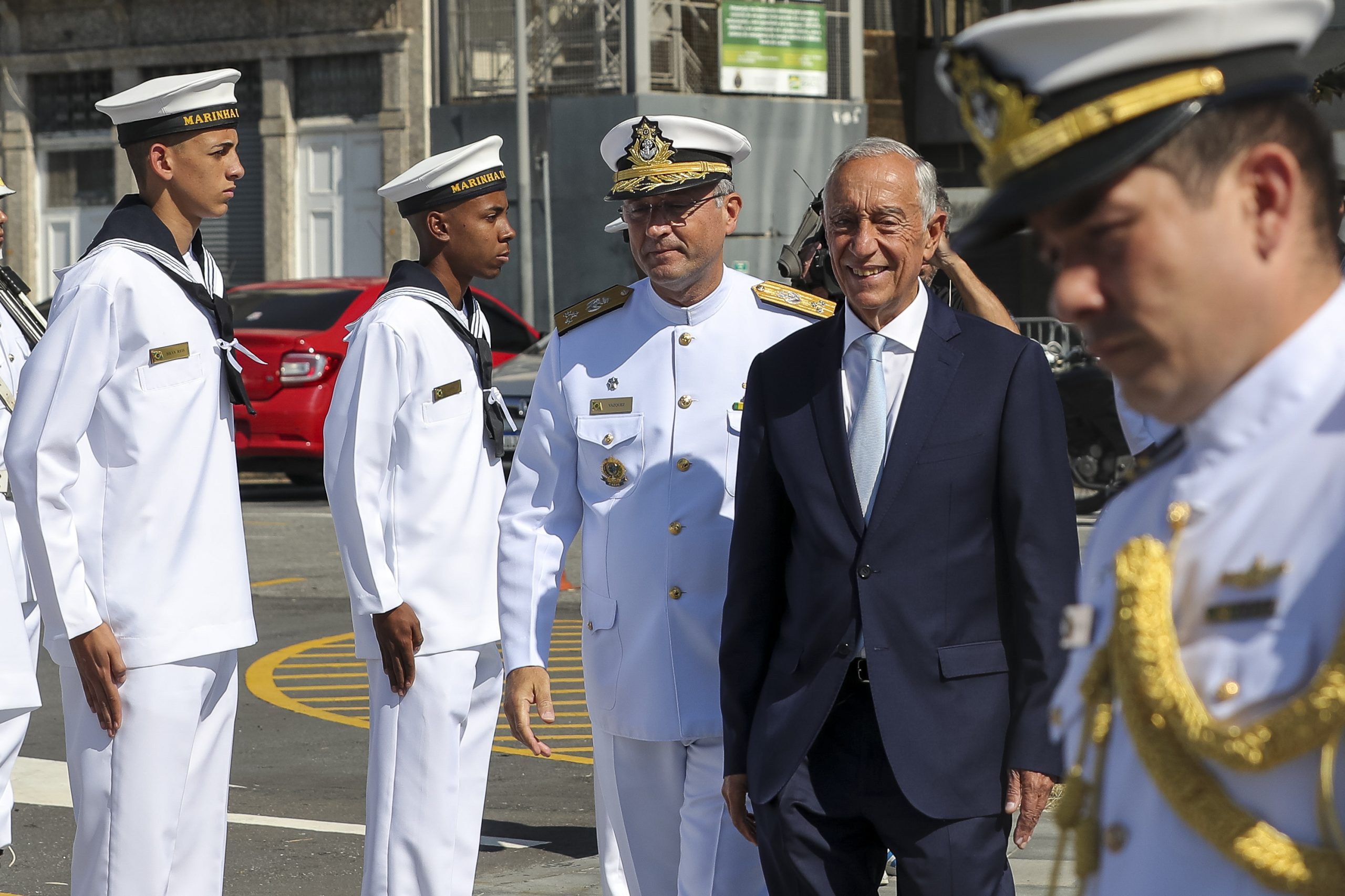 Marcelo Rebelo de Sousa assinala Dia da Marinha e elogia o seu “papel fundamental”