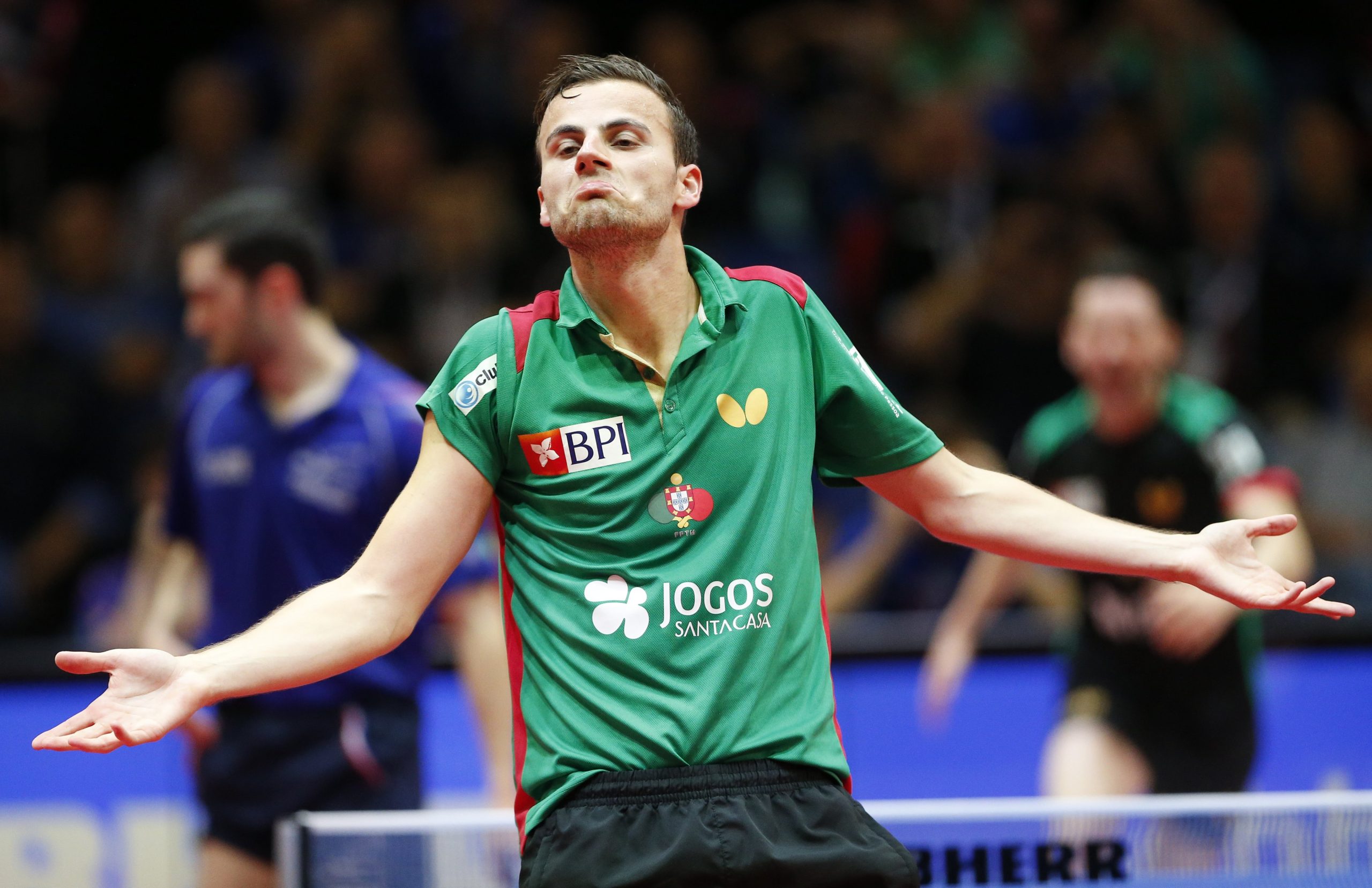Tiago Apolónia eliminado no Top 16 Europeu de ténis de mesa