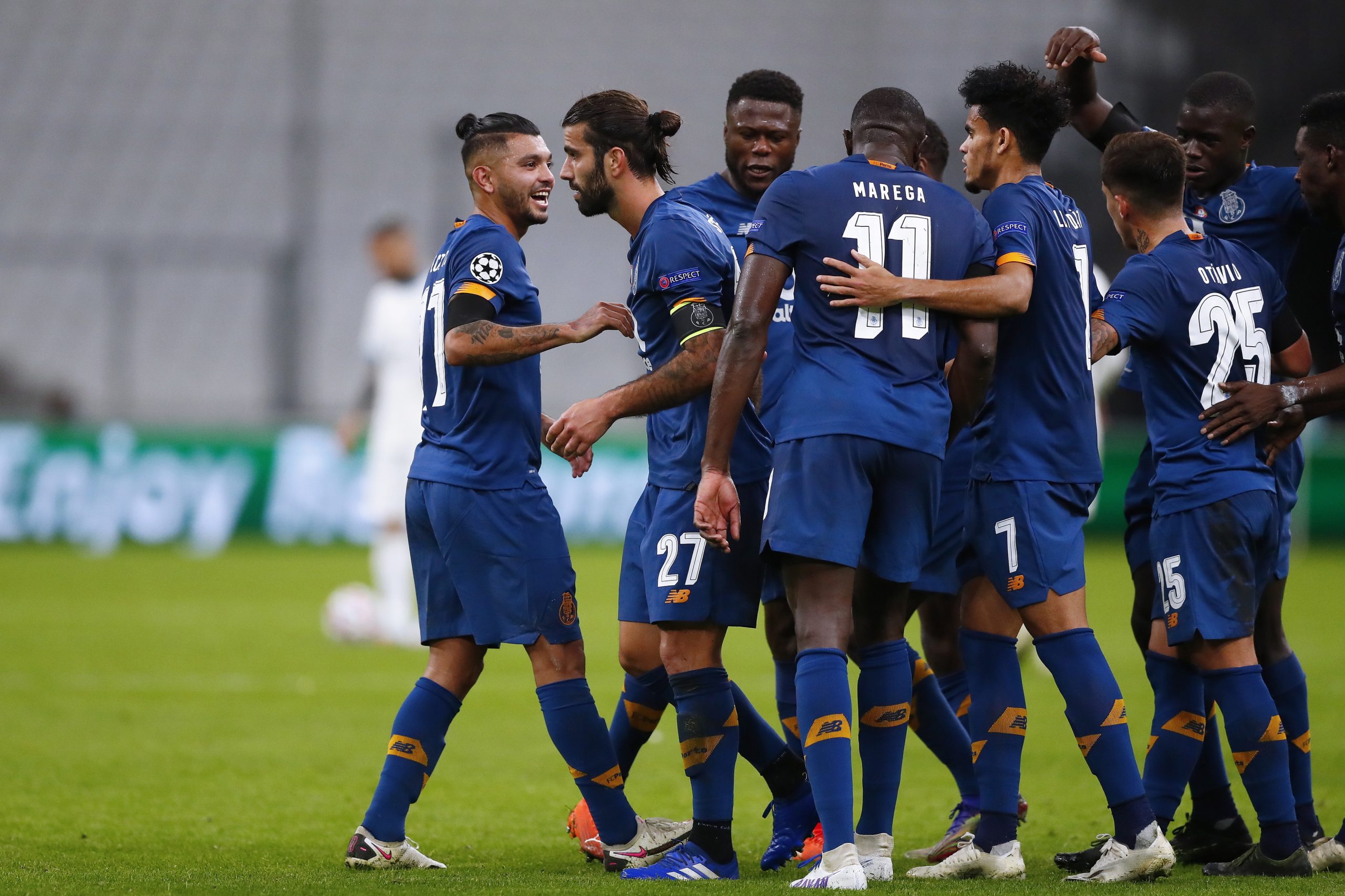 FC Porto vence em Marselha e fica a um ponto dos oitavos de final da ‘Champions’