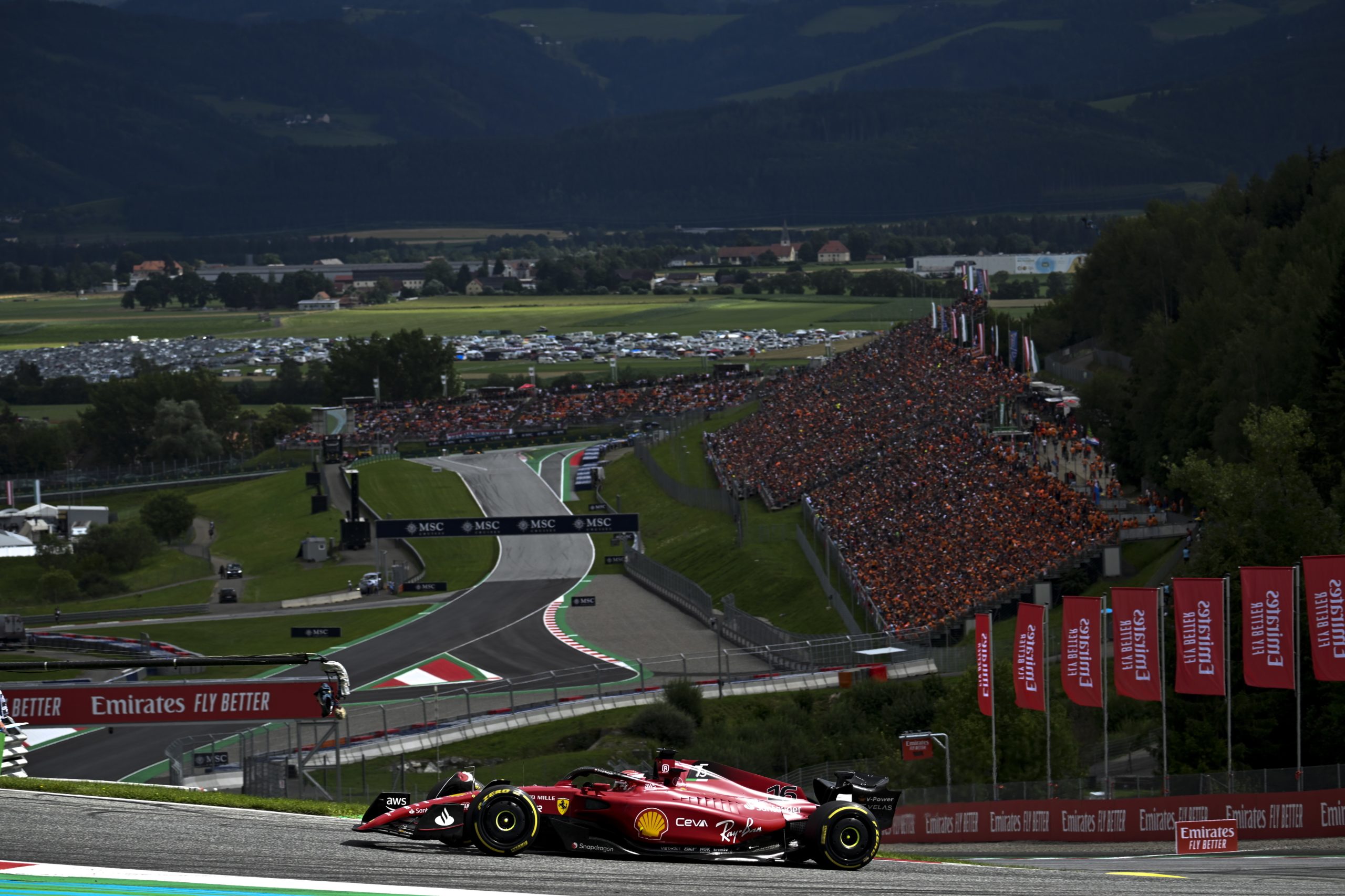 F1: Em casa da Red Bull, Charles Leclerc foi o vencedor