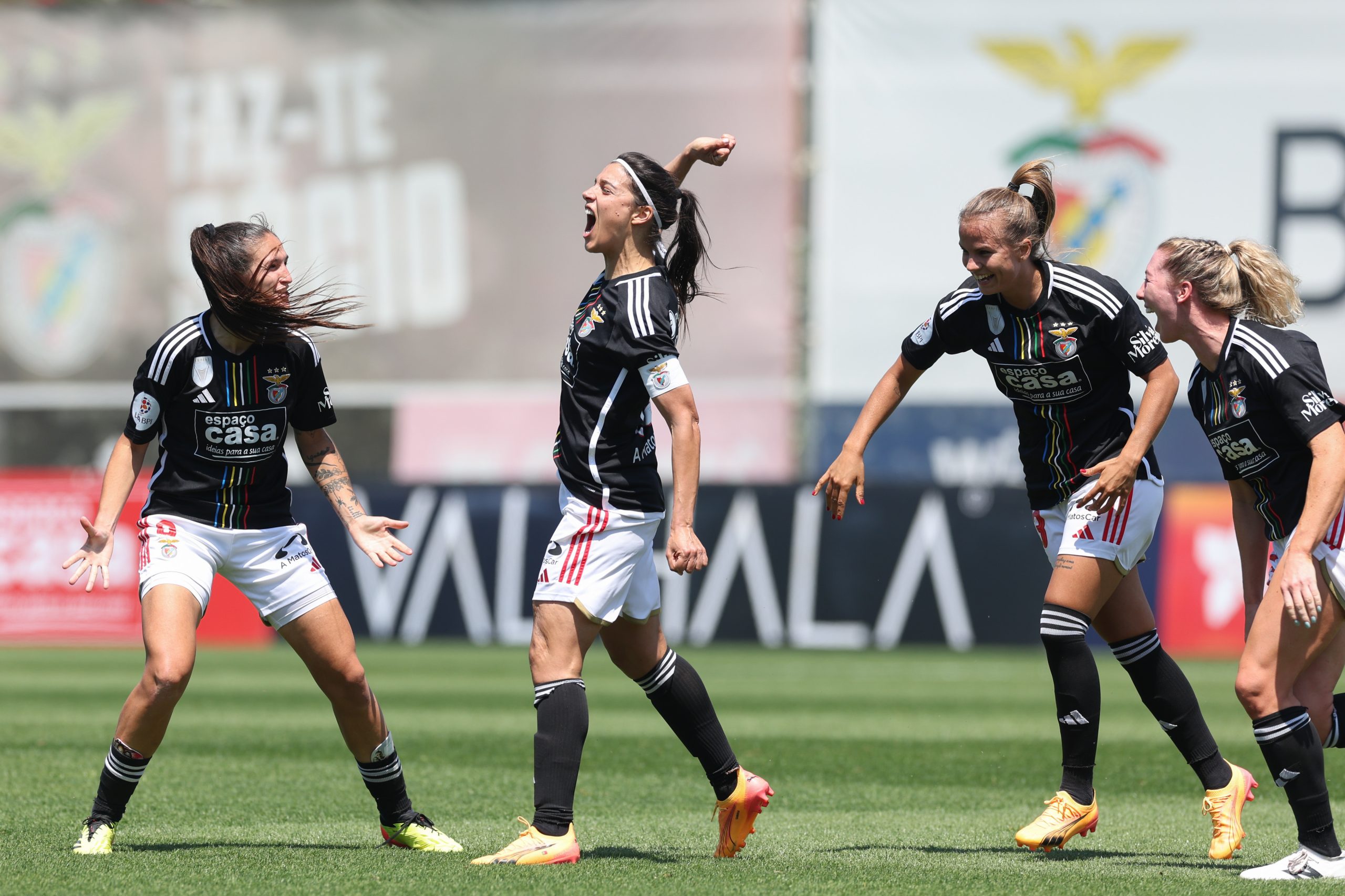 Benfica sagra-se tetracampeão português feminino de futebol