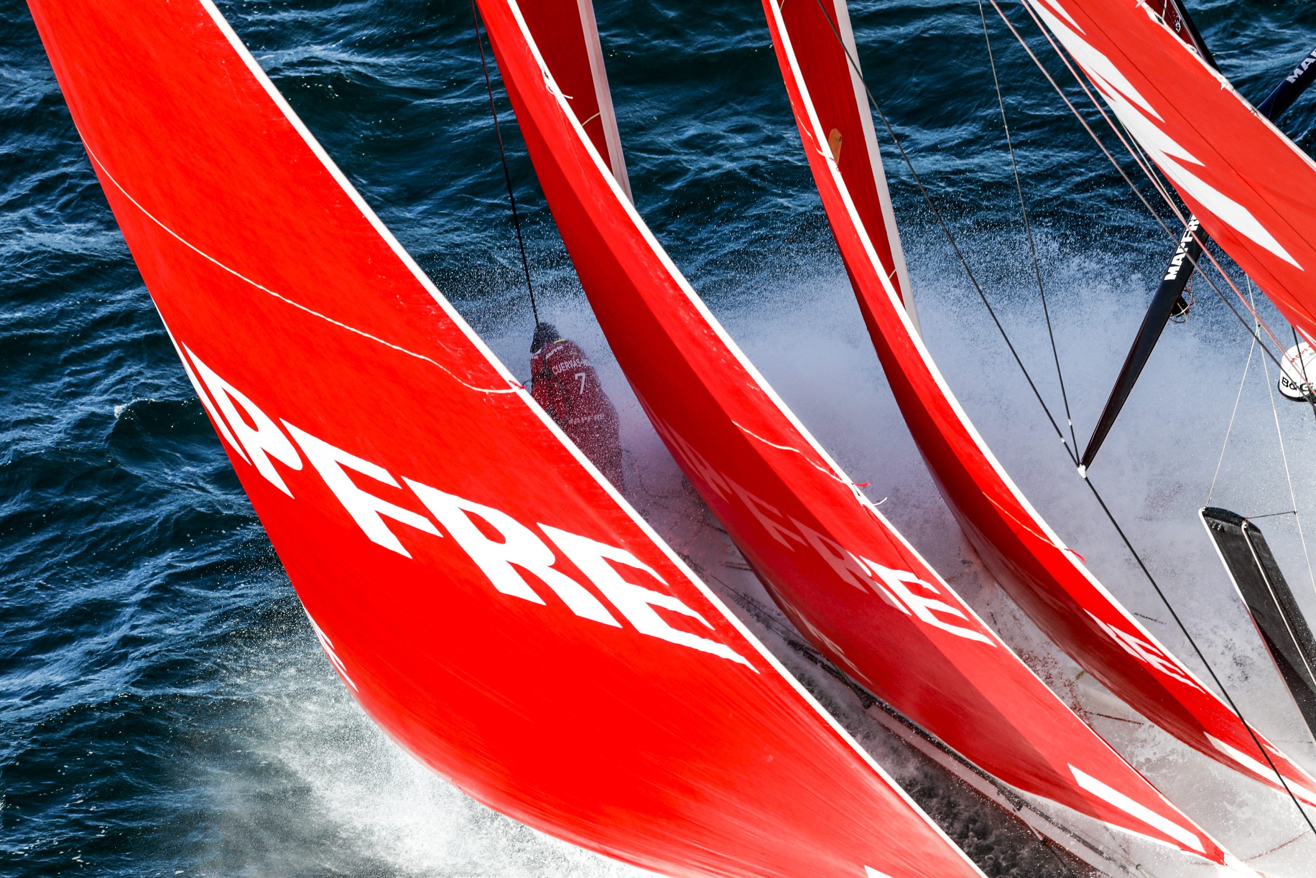 Dongfeng e o MAPFRE numa luta cerrada até Aarhus