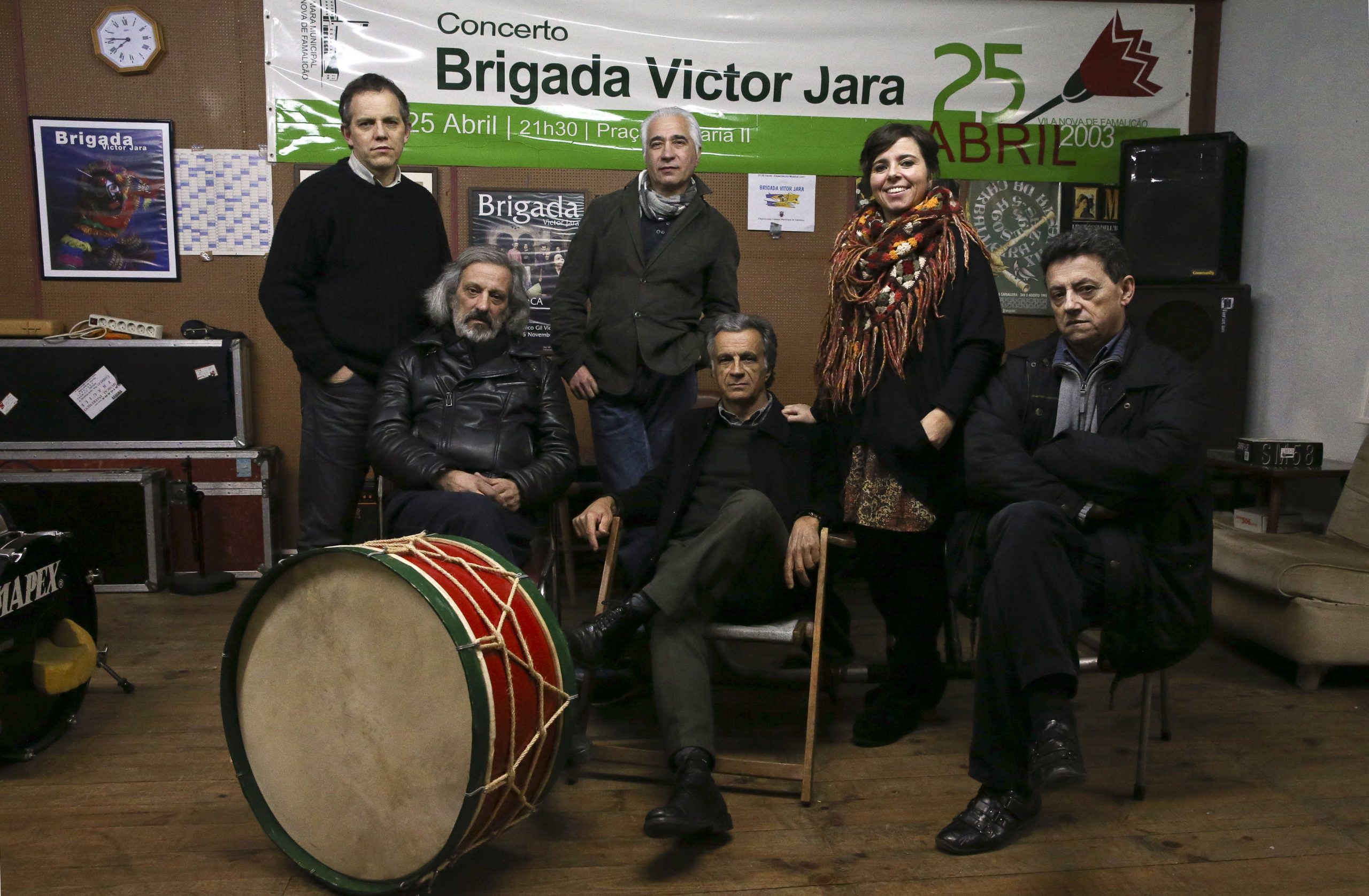 Brigada Victor Jara e assembleia jovem nas comemorações em Coimbra