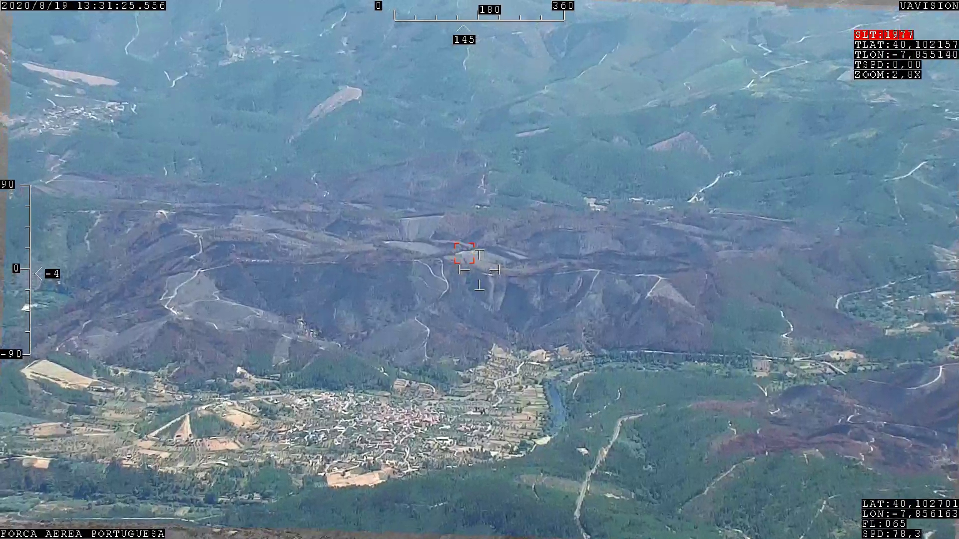 Incêndios: ‘Drones’ da Força Aérea operam a partir da Lousã, Beja e Mirandela
