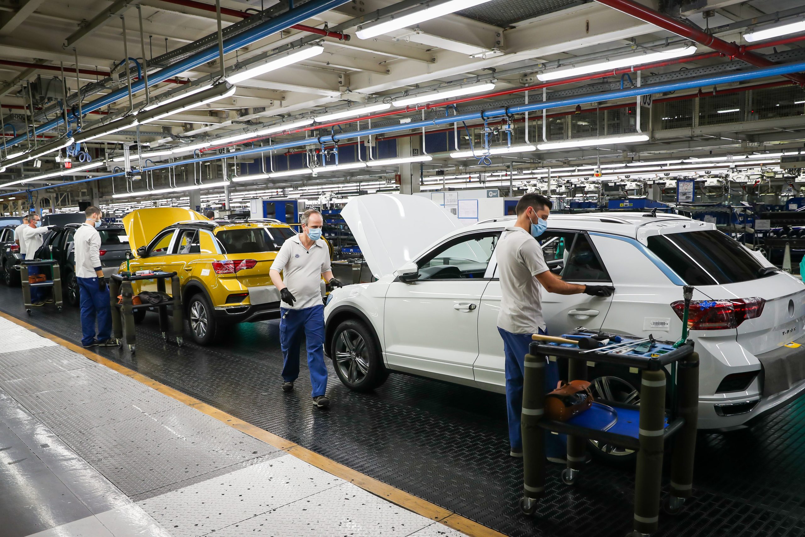 Autoeuropa entra em ‘lay-off’ durante paragem de produção de nove semanas