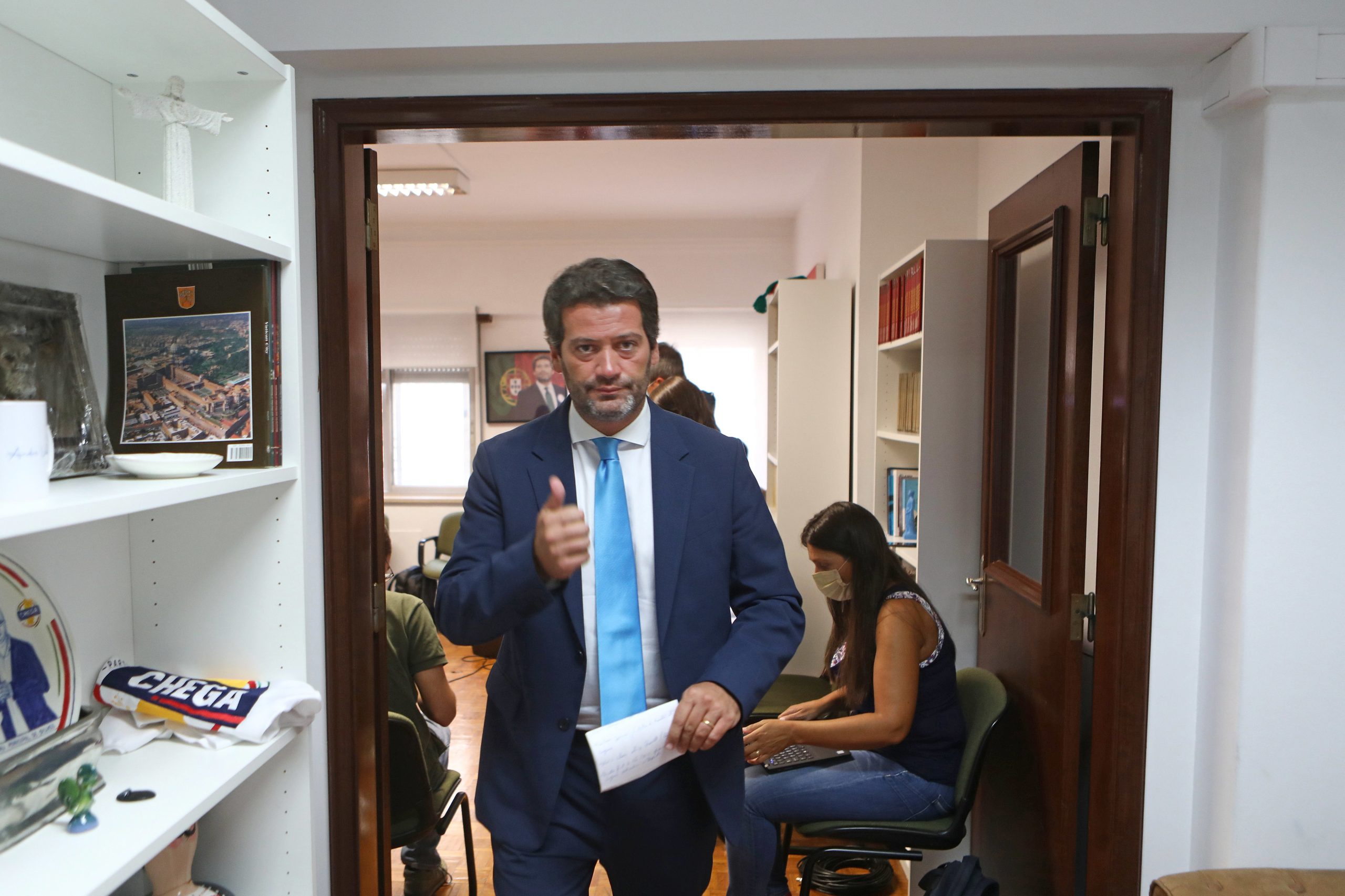 Ventura recandidata-se à liderança do Chega pedindo que se afastem de vez “apelos de moderação”