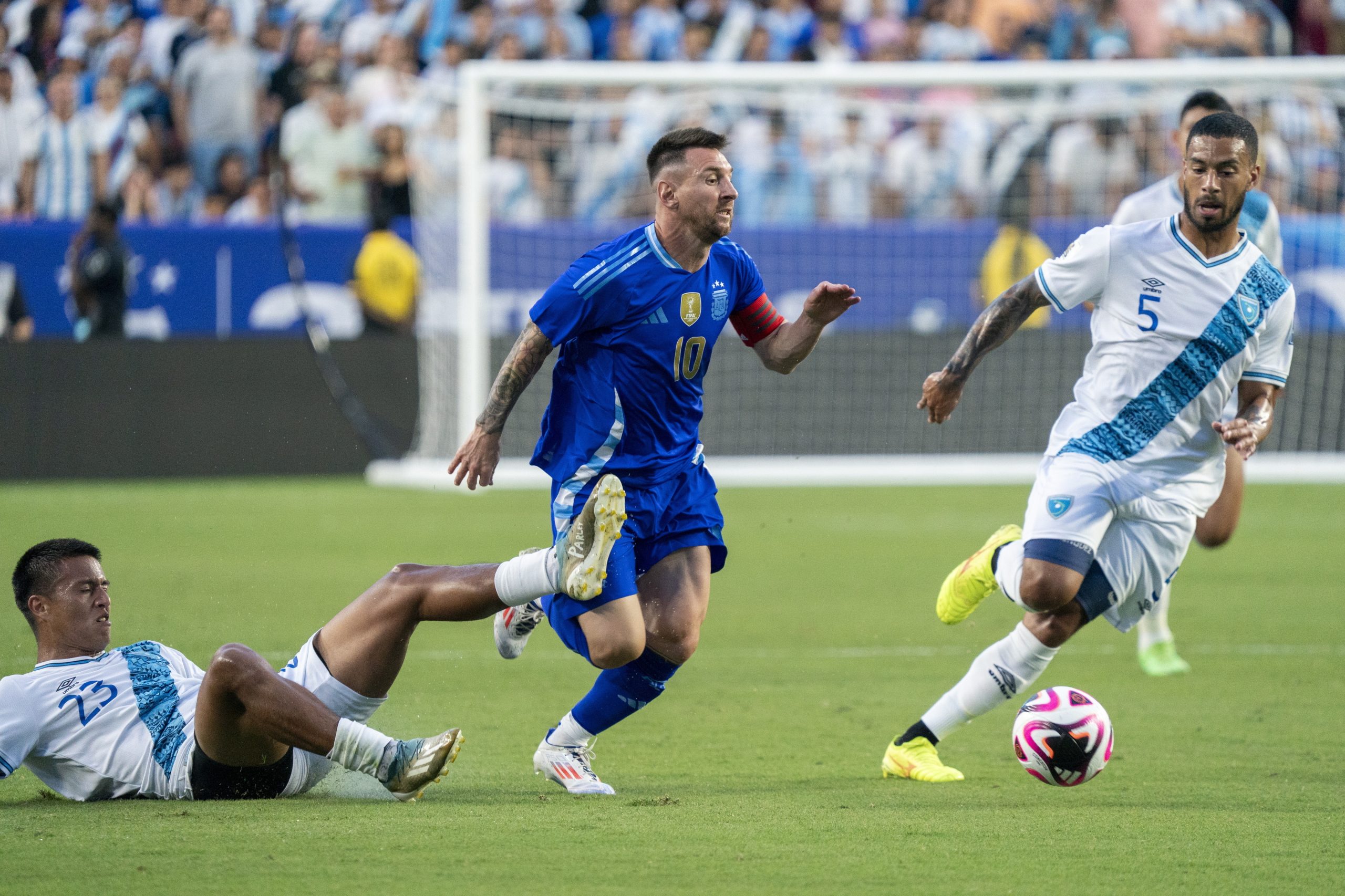 Copa América: Bis de Messi e Lautaro no 4-1 da Argentina à Guatemala